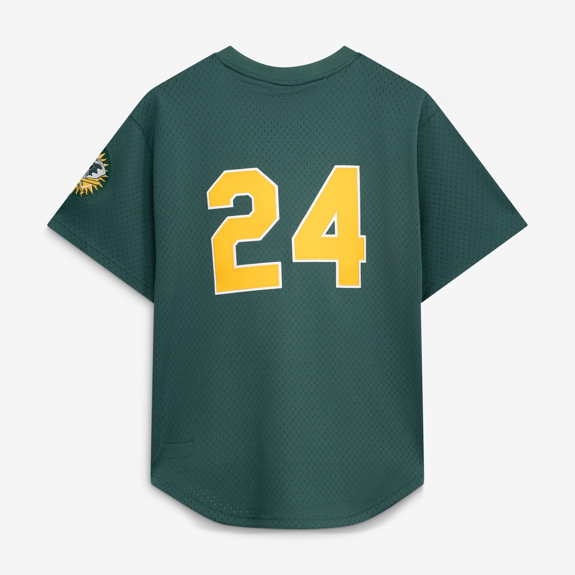 Rickey Henderson Athletics Batting Practice Jersey - Green - Image 4