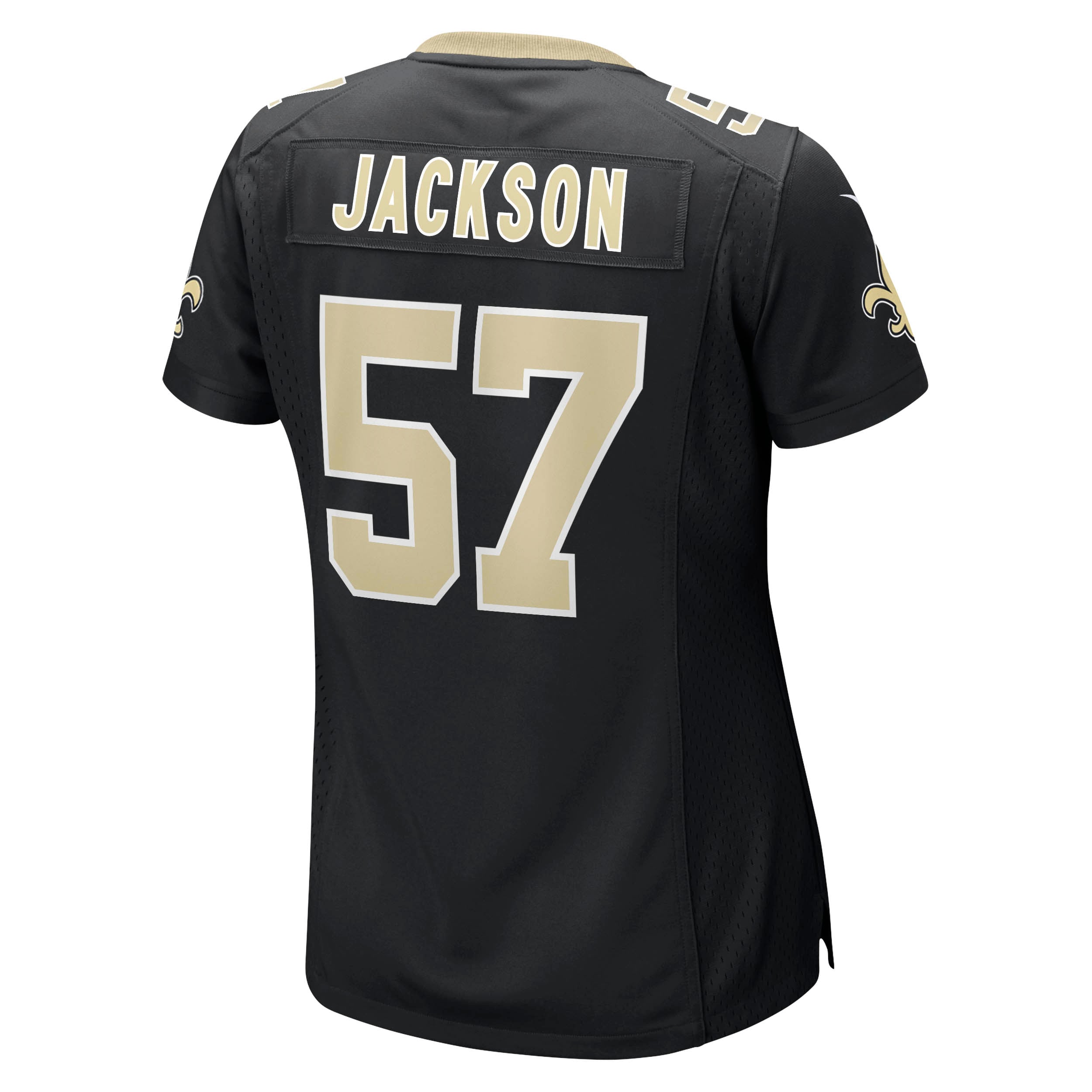 Rickey Jackson New Orleans Saints Women's Retired Player Jersey - Black - Image 4