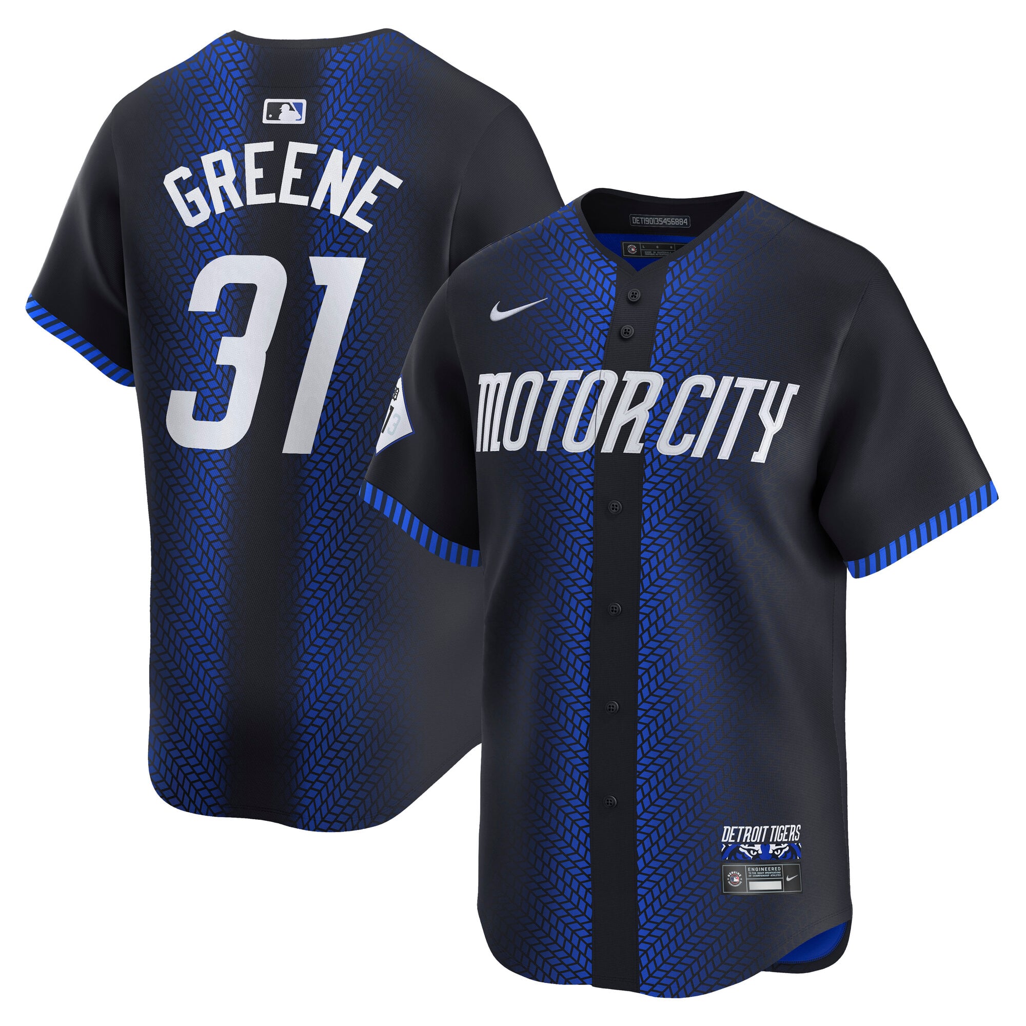 Riley Greene Detroit Tigers City Connect Limited Jersey - Navy - Image 2
