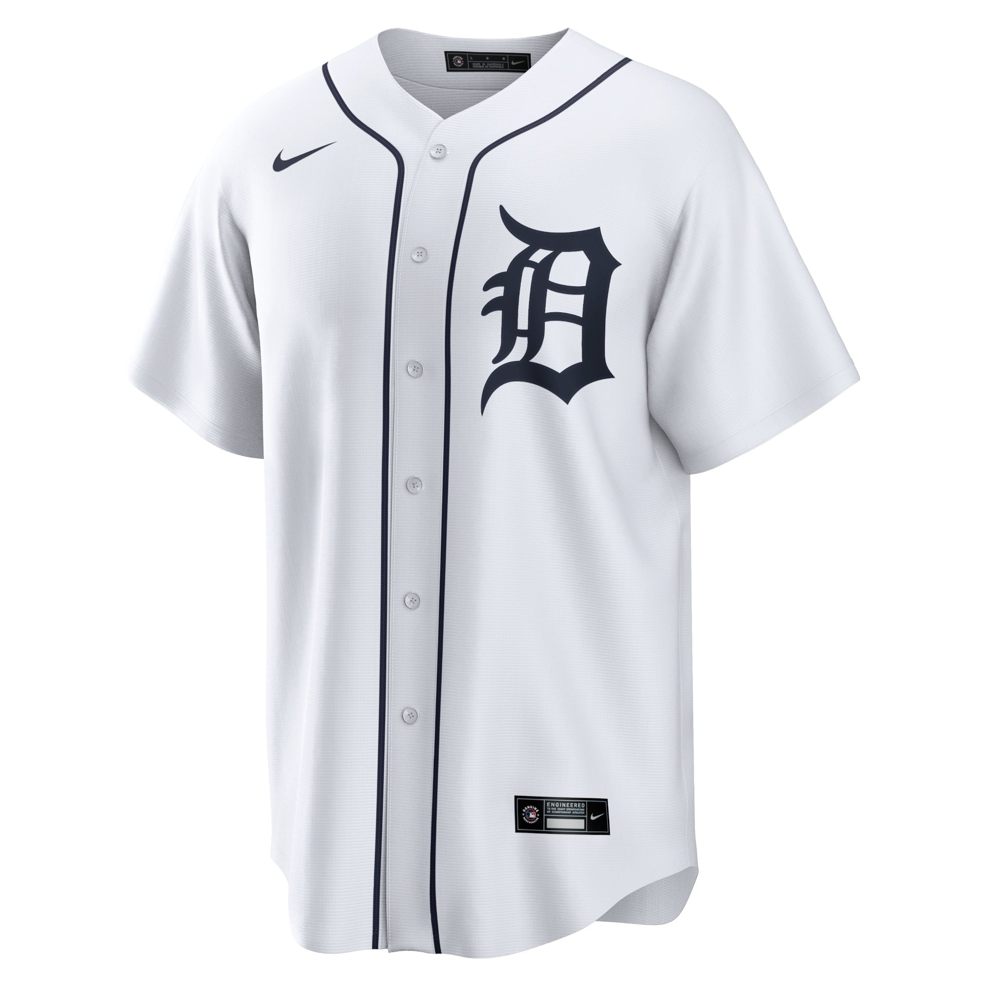 Riley Greene Detroit Tigers Player Jersey - White - Image 3