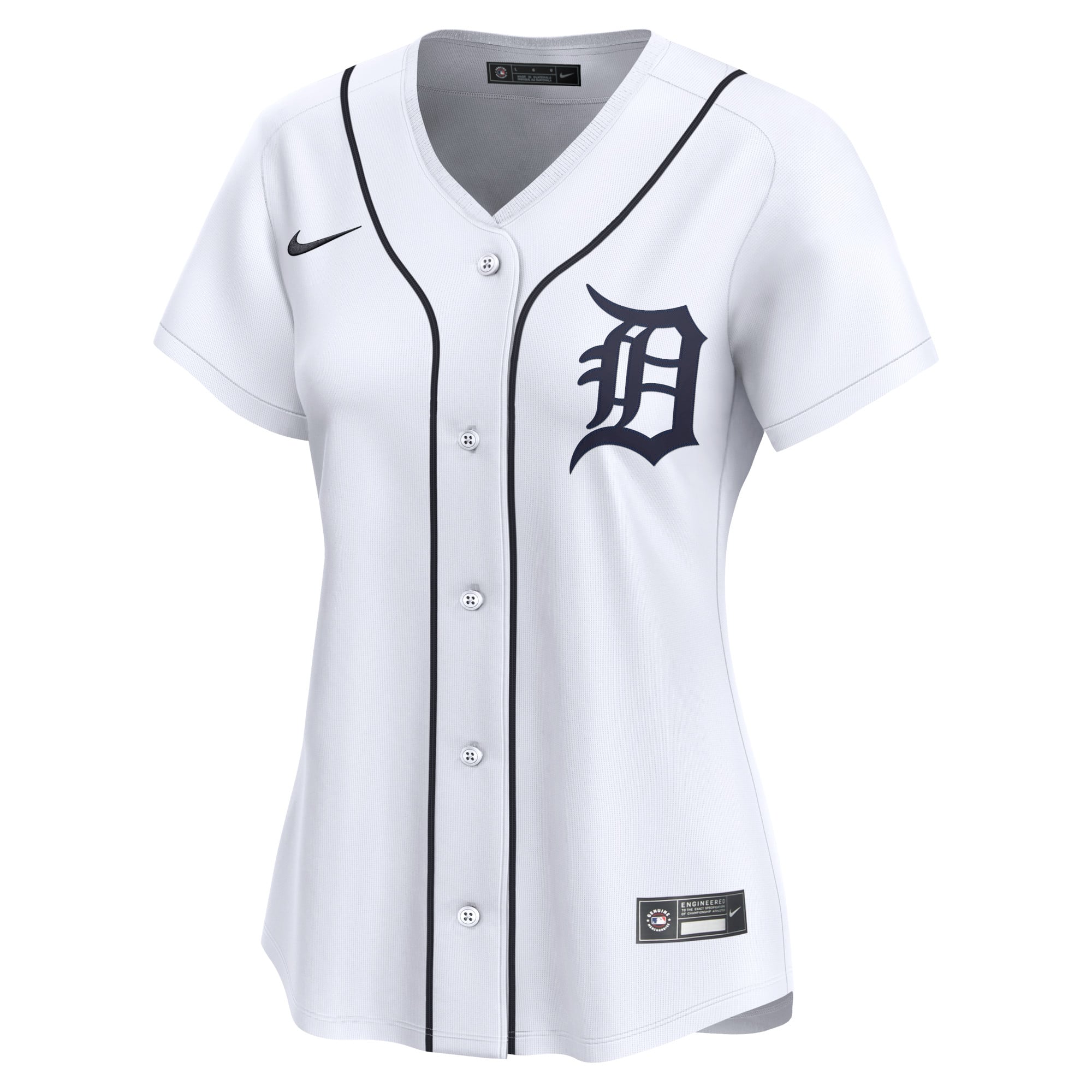 Riley Greene Detroit Tigers Women's Home Limited Player Jersey - White - Image 3