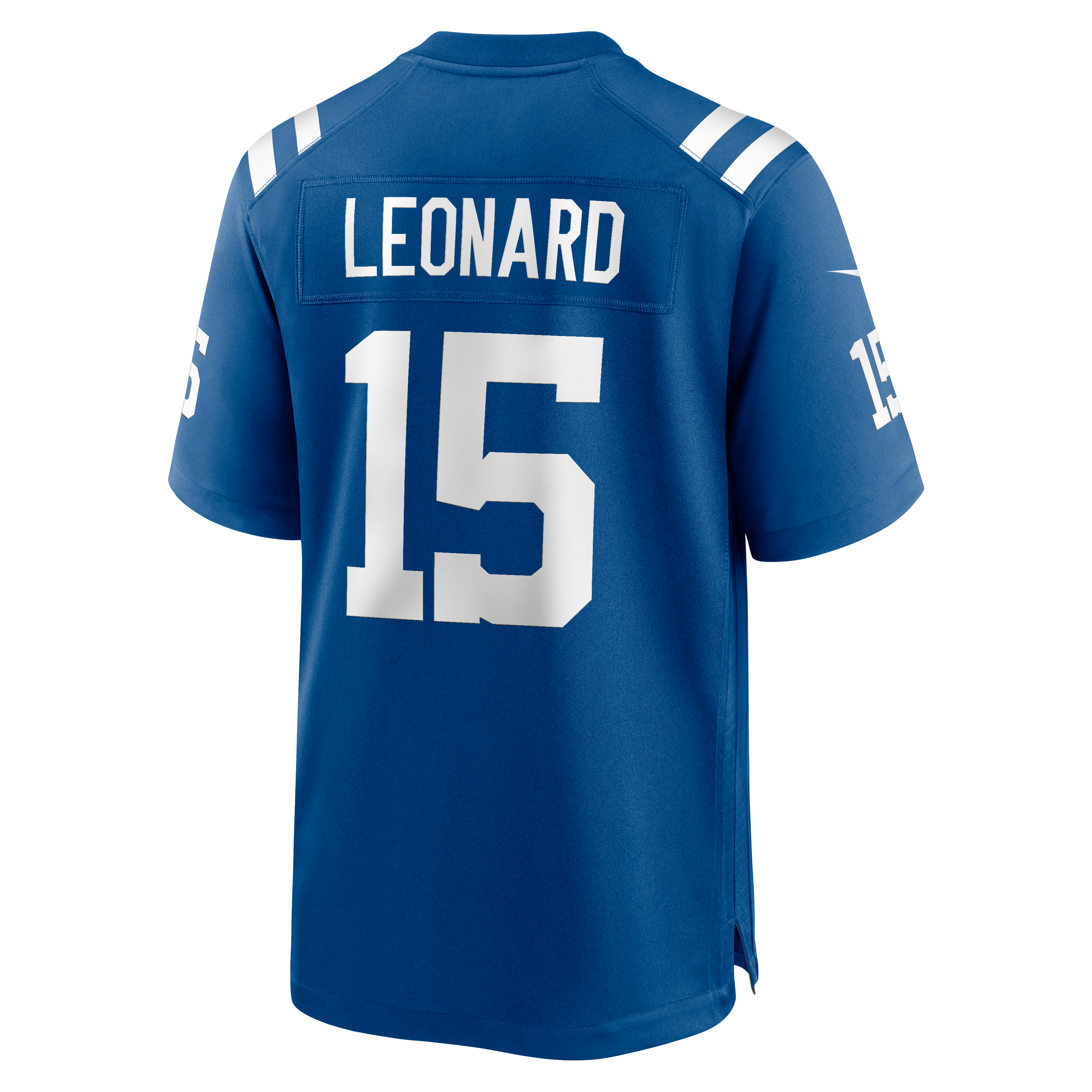 Riley Leonard Indianapolis Colts Team Game Jersey - Royal - Image 4