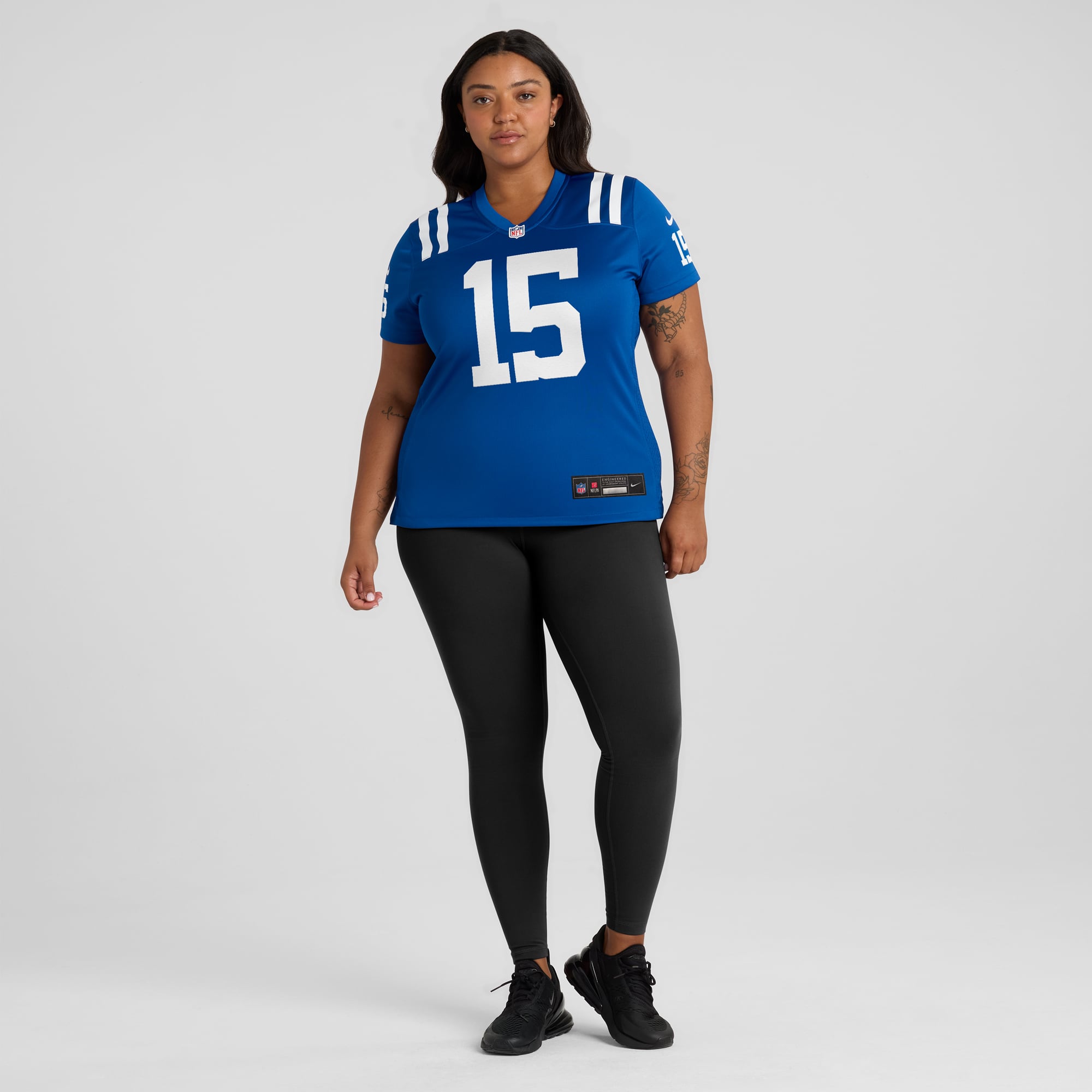 Riley Leonard Indianapolis Colts Women's Team Game Jersey - Royal - Image 7