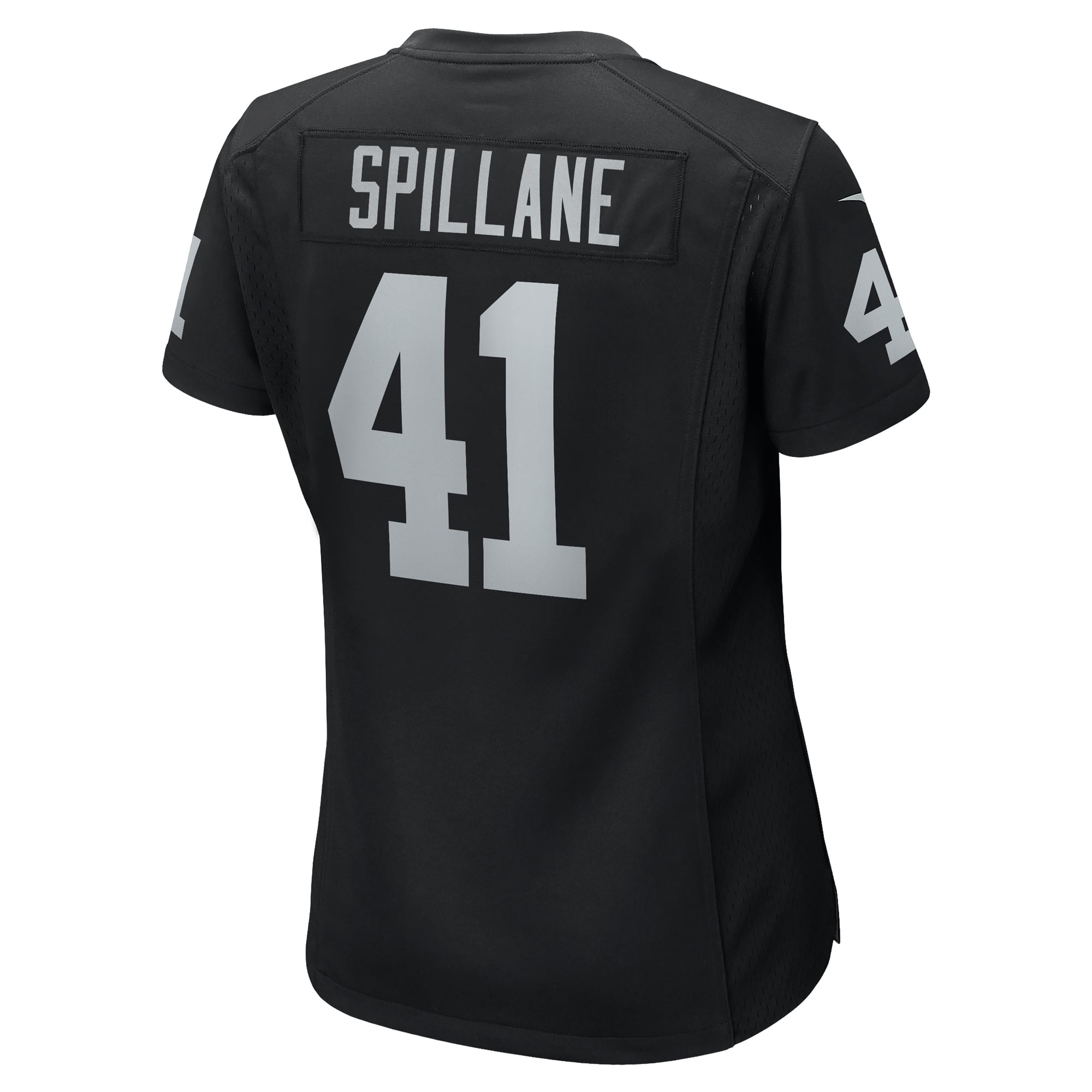 Robert Spillane Las Vegas Raiders Women's Game Player Jersey - Black - Image 4