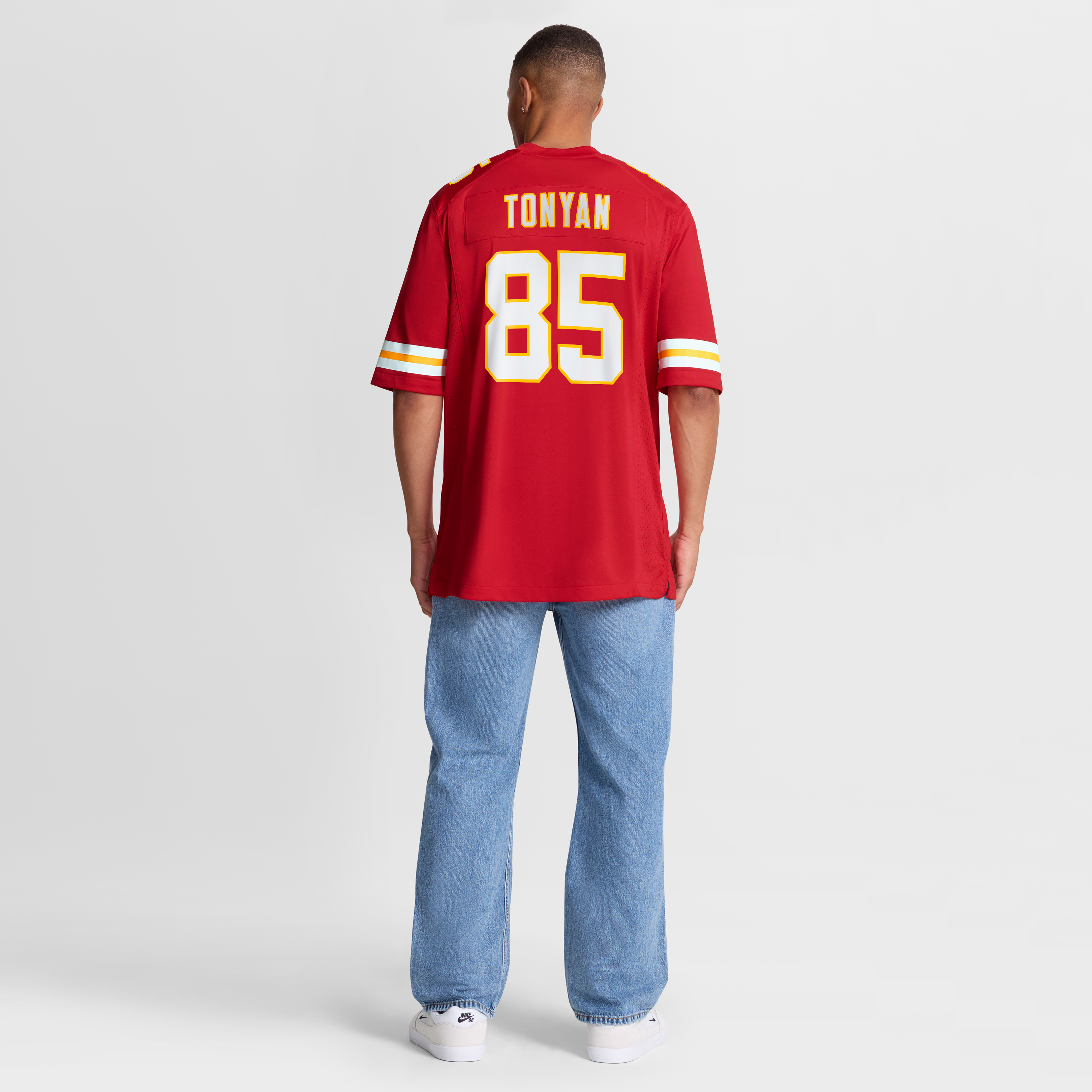 Robert Tonyan Kansas City Chiefs Team Game Jersey - Red - Image 9
