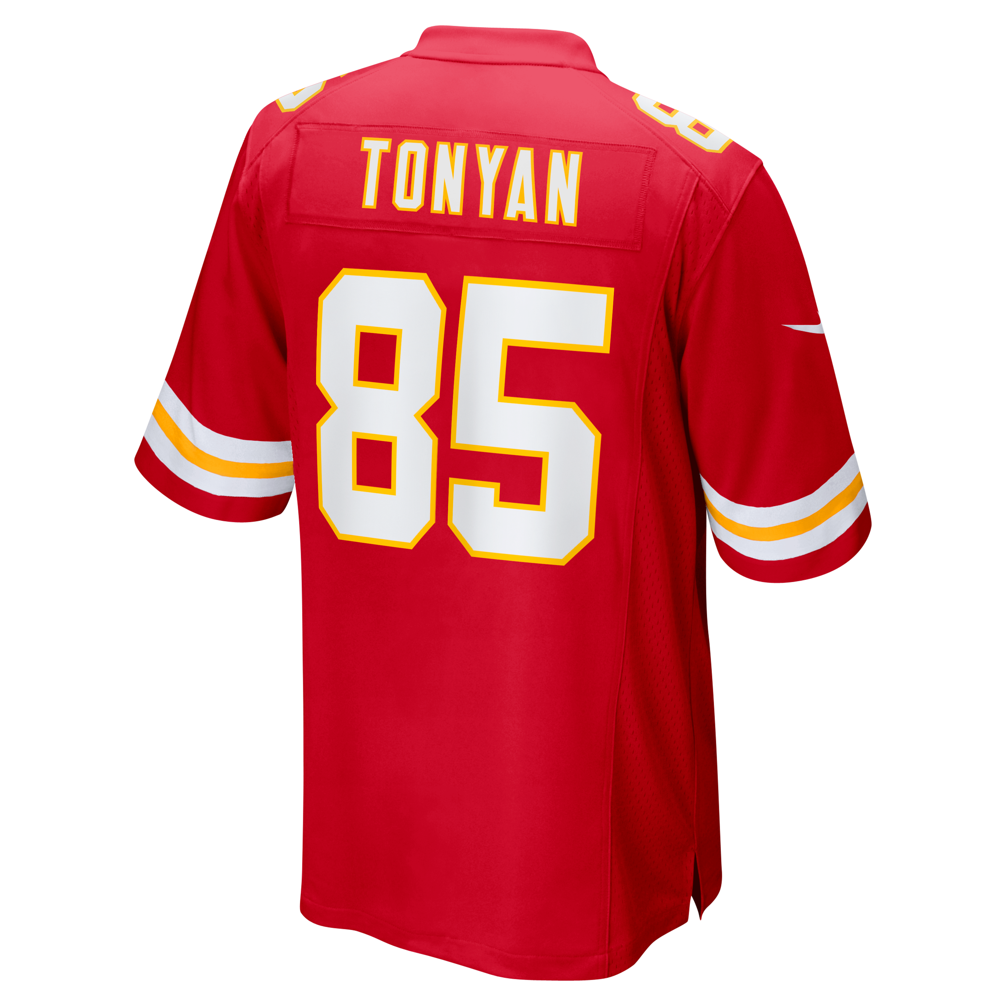 Robert Tonyan Kansas City Chiefs Team Game Jersey - Red - Image 4
