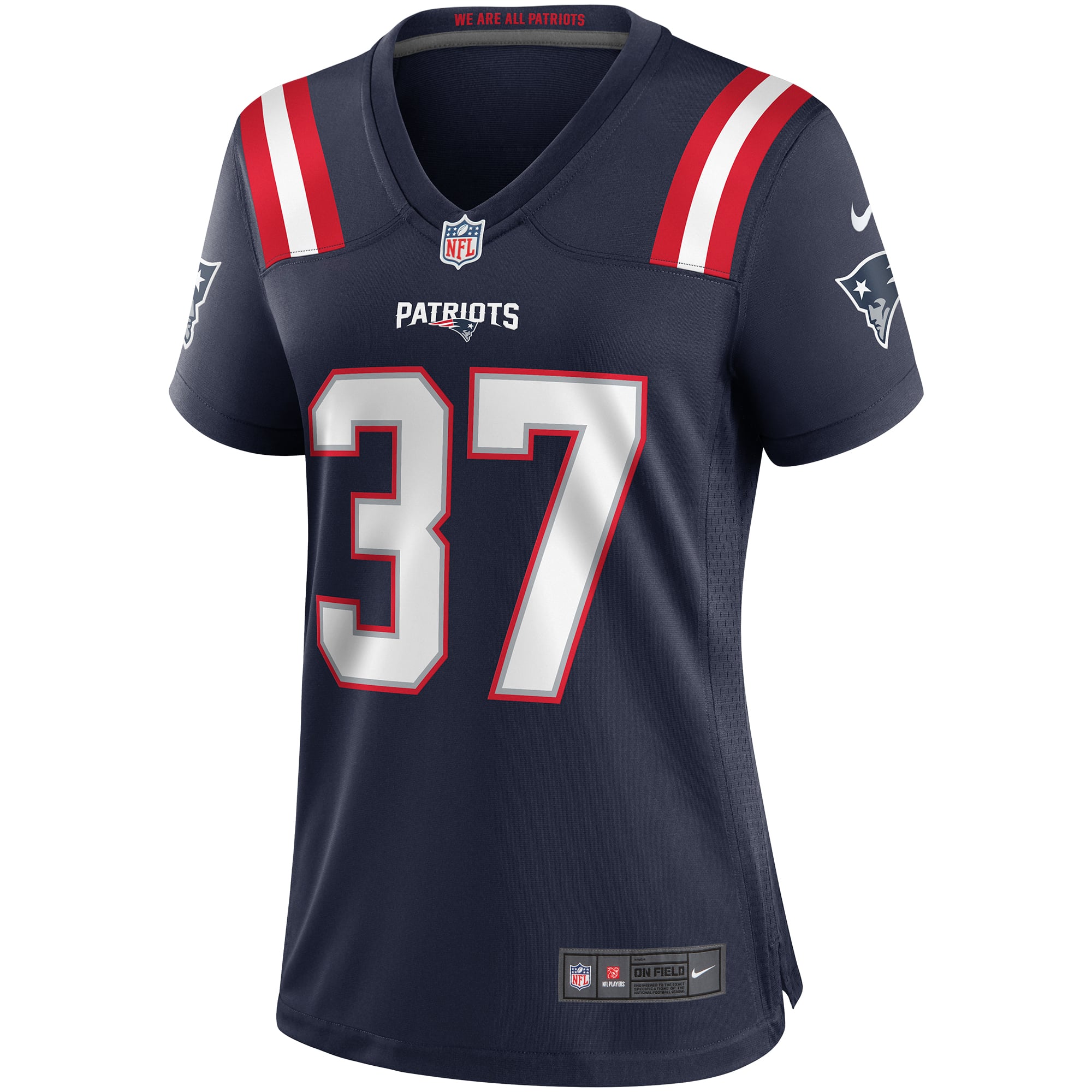 Rodney Harrison New England Patriots Women's Game Retired Player Jersey - Navy - Image 3