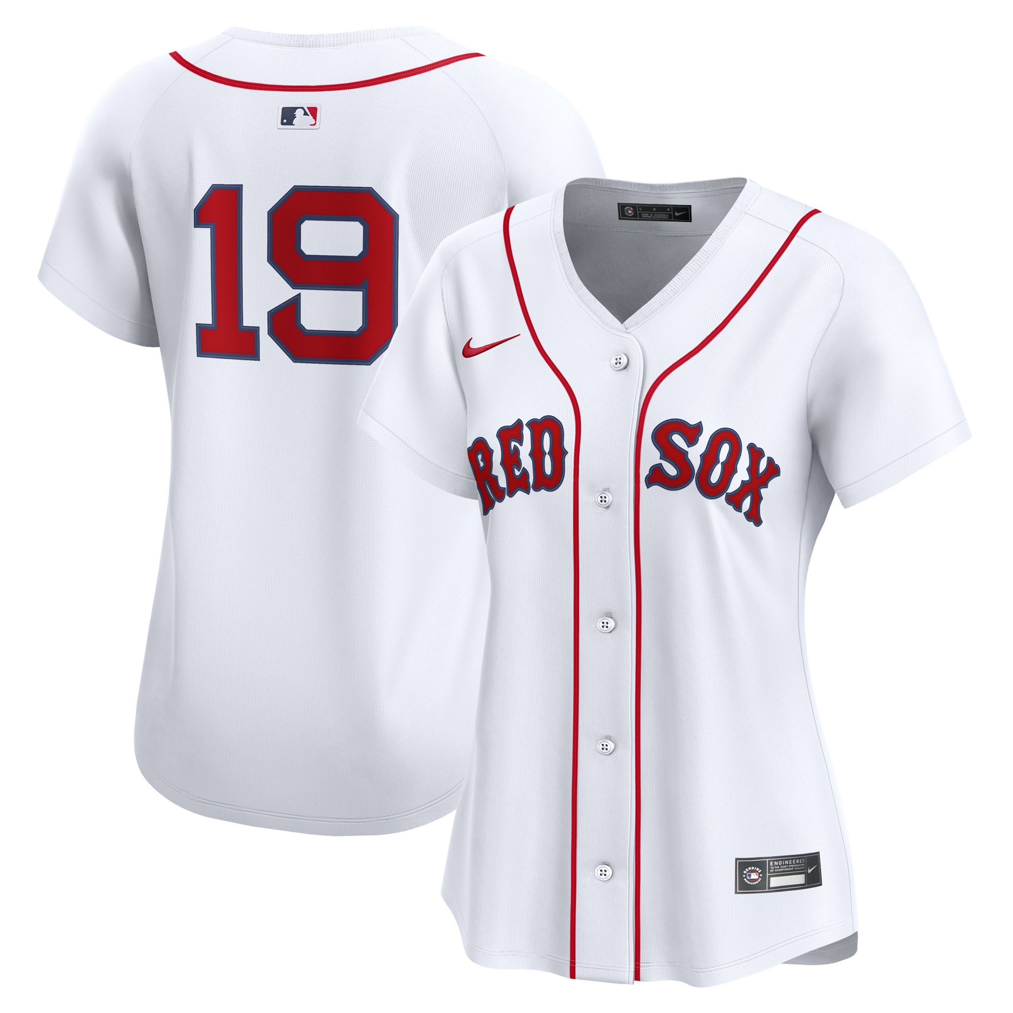 Roman Anthony Boston Red Sox Women's Home Limited Player Jersey - White - Image 2
