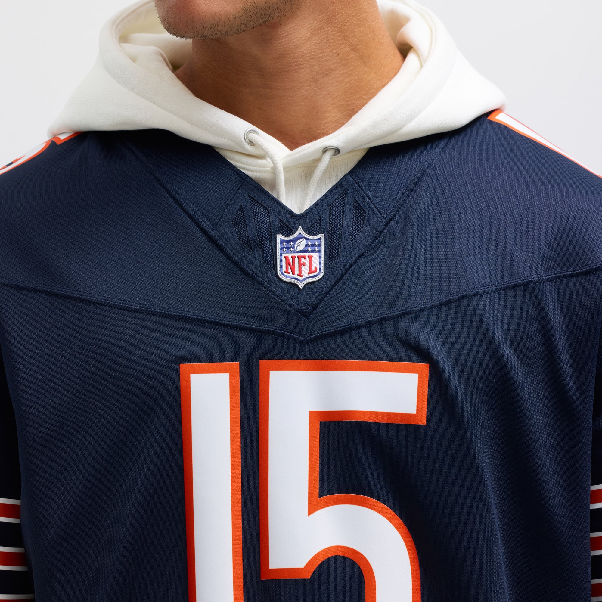 Rome Odunze Chicago Bears Vapor F.U.S.E. Limited Jersey - Navy - Image 8