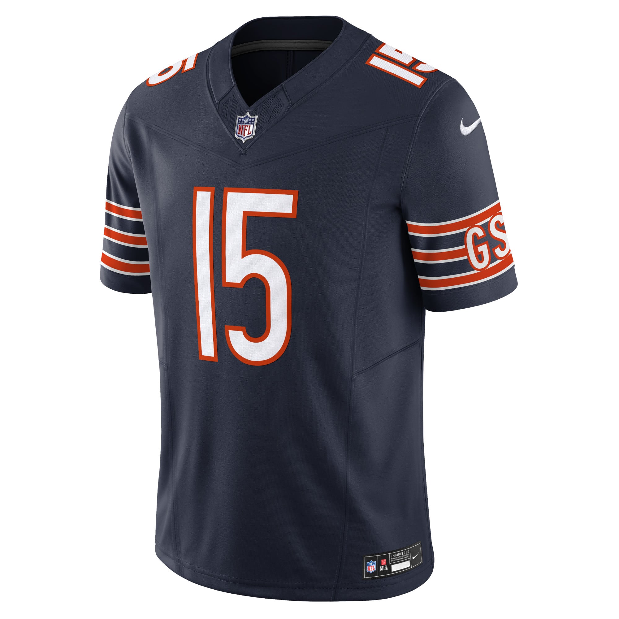 Rome Odunze Chicago Bears Vapor F.U.S.E. Limited Jersey - Navy - Image 3