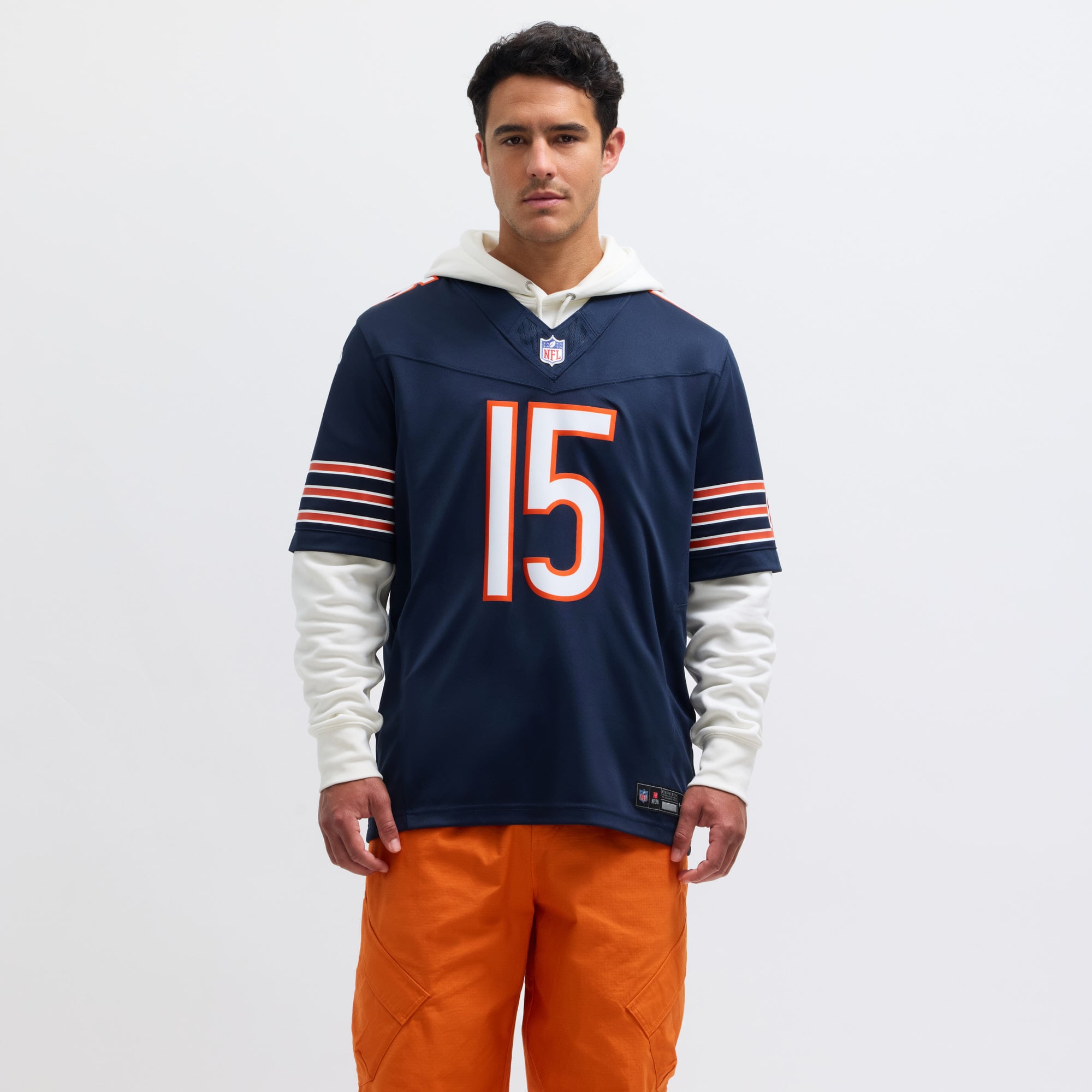 Rome Odunze Chicago Bears Vapor F.U.S.E. Limited Jersey - Navy - Image 5