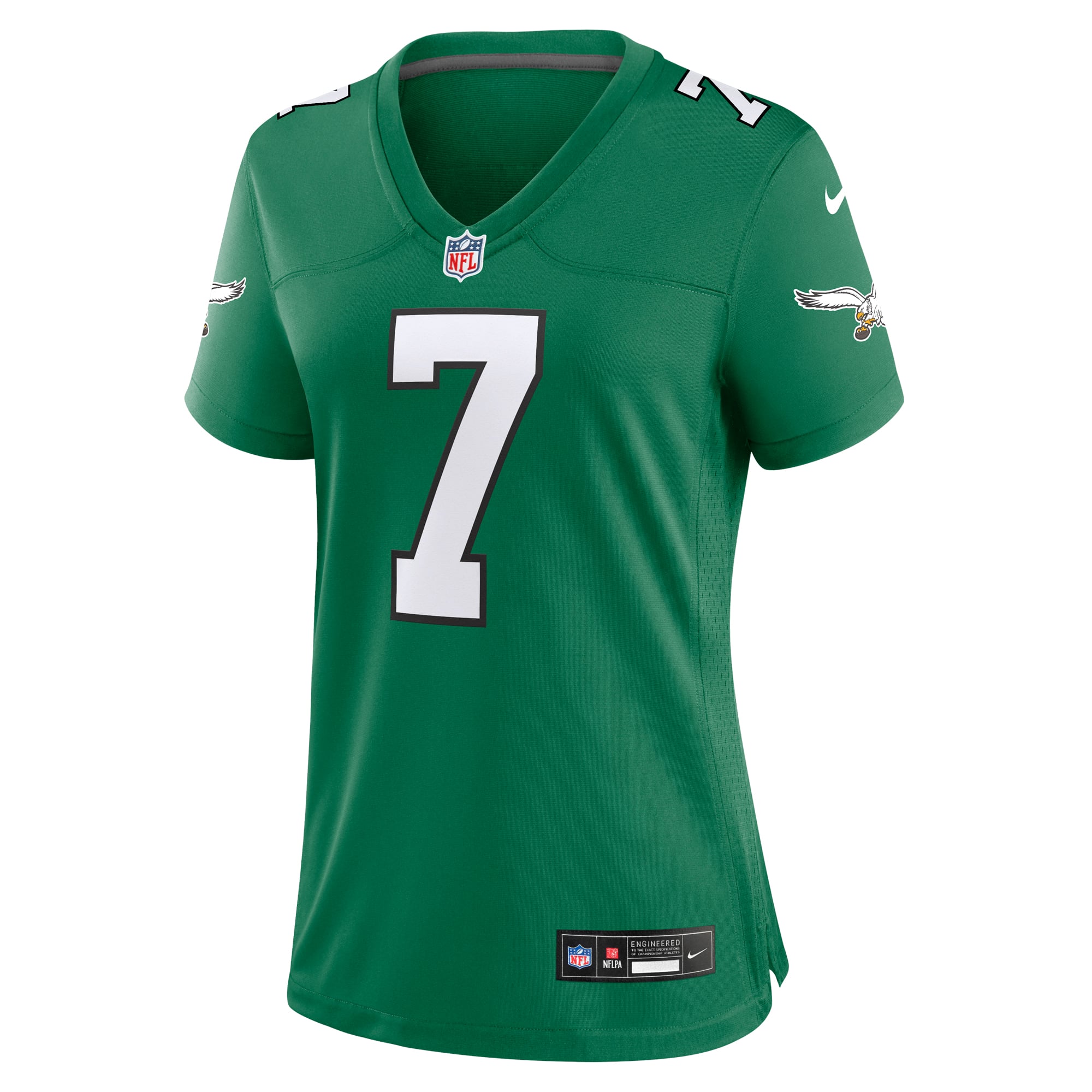 Ron Jaworski Philadelphia Eagles Women's Alternate Game Jersey - Kelly Green - Image 3