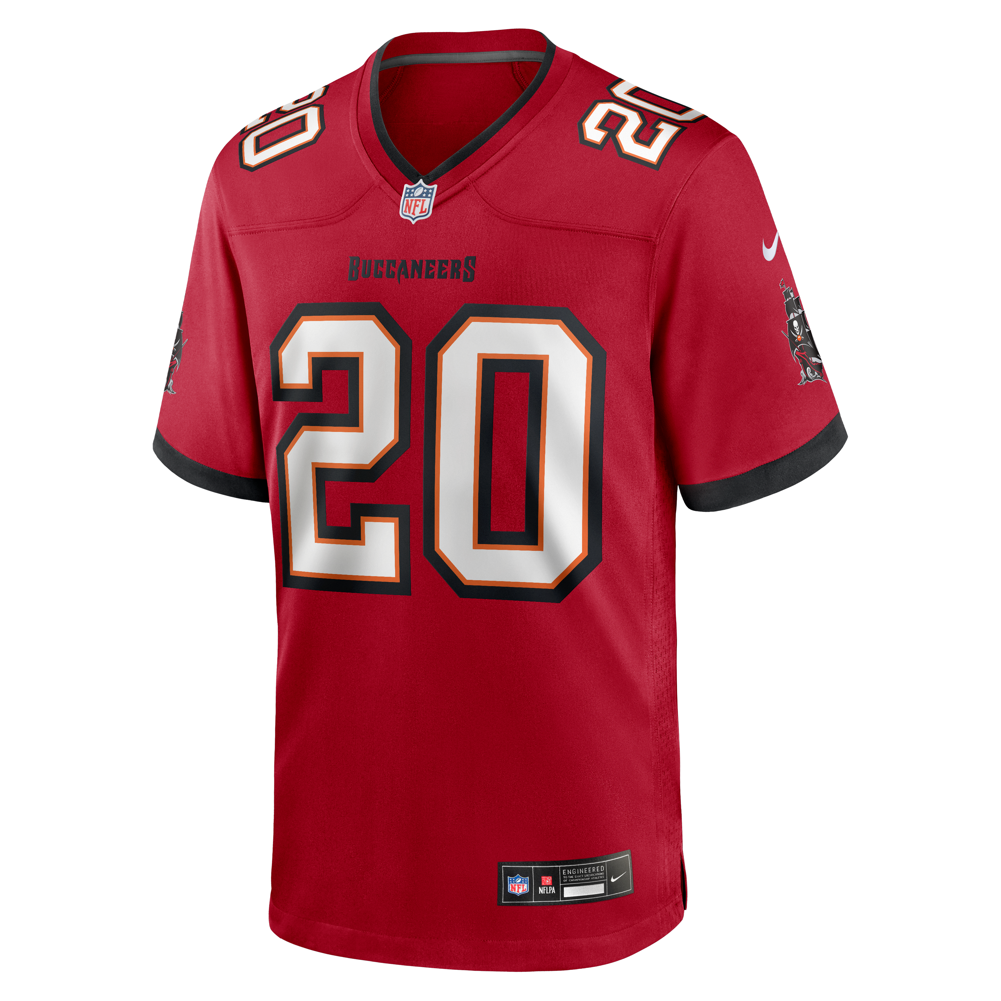 Ronde Barber Tampa Bay Buccaneers Retired Player Alternate Game Jersey - Red - Image 3