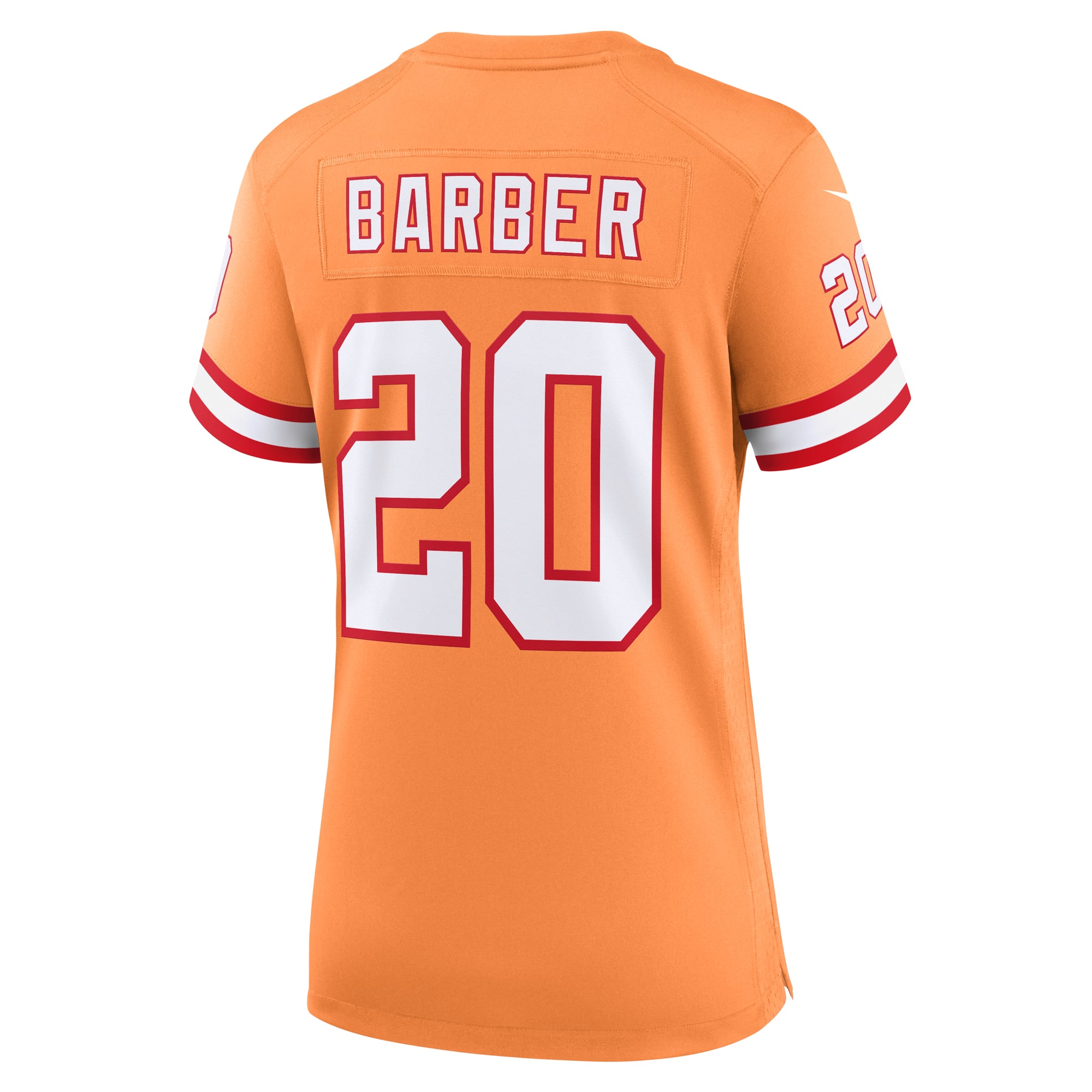 Ronde Barber Tampa Bay Buccaneers Women's Throwback Game Jersey - Orange - Image 4