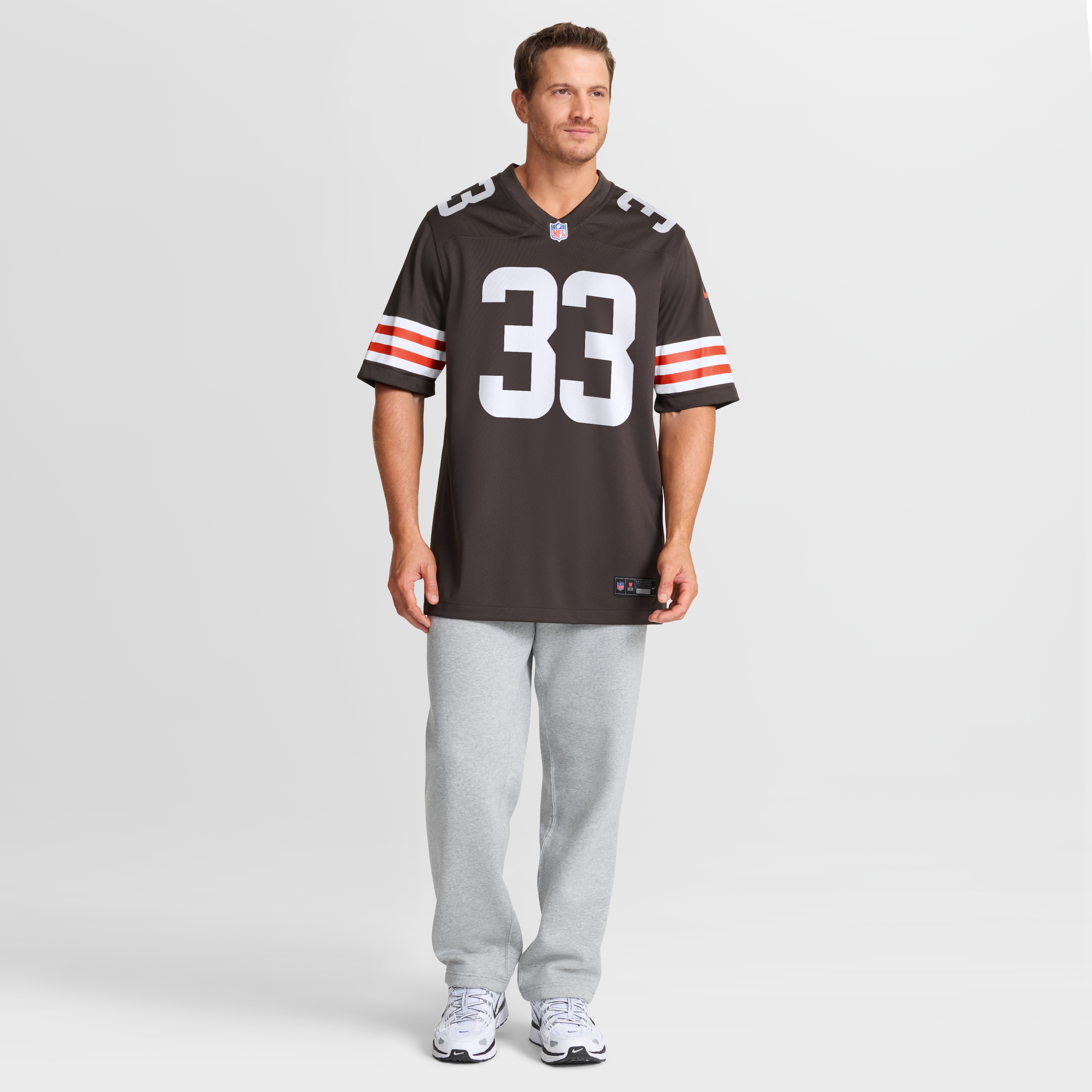 Ronnie Hickman Cleveland Browns Team Game Jersey - Brown - Image 8