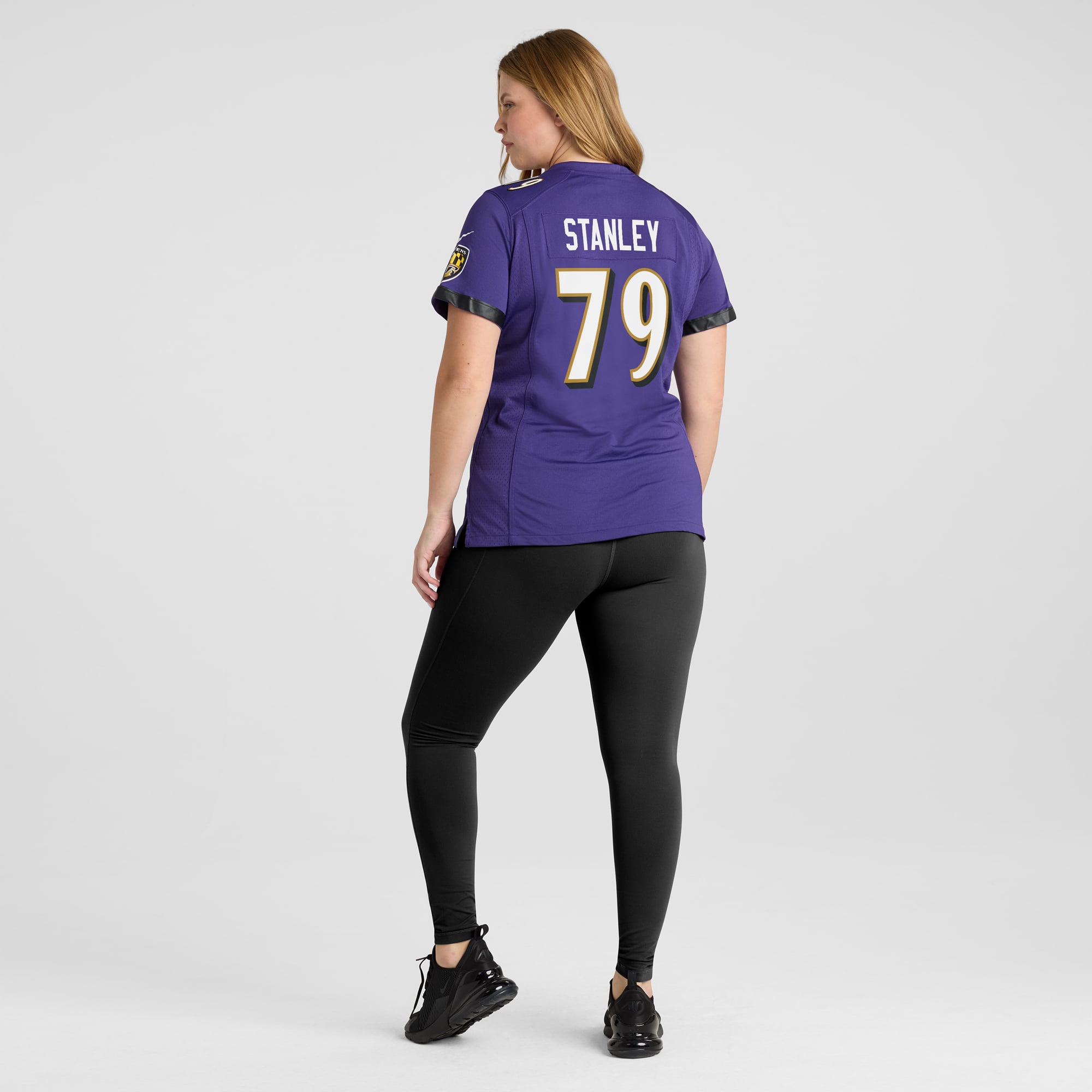 Ronnie Stanley Baltimore Ravens Women's Game Jersey - Purple - Image 8