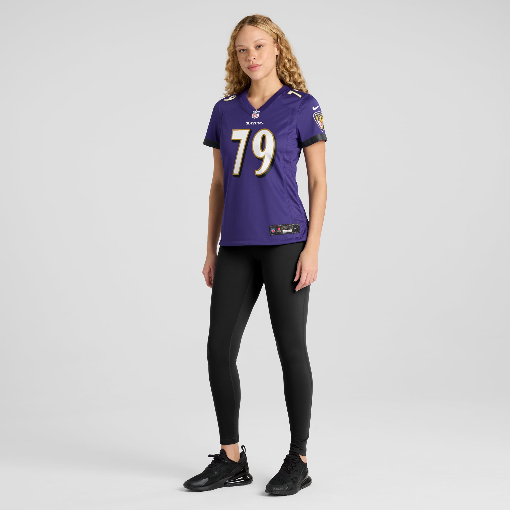 Ronnie Stanley Baltimore Ravens Women's Game Jersey - Purple - Image 5
