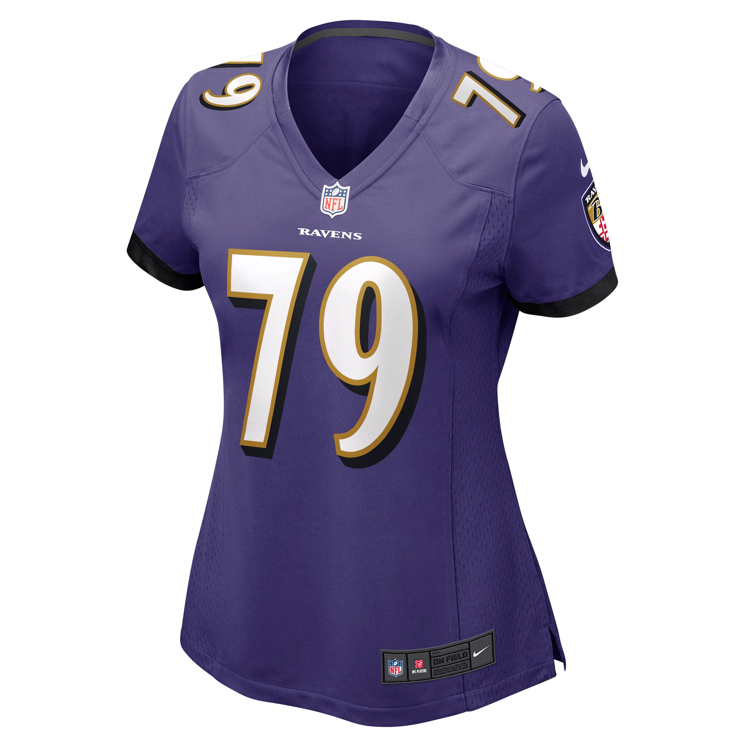 Ronnie Stanley Baltimore Ravens Women's Game Jersey - Purple - Image 3