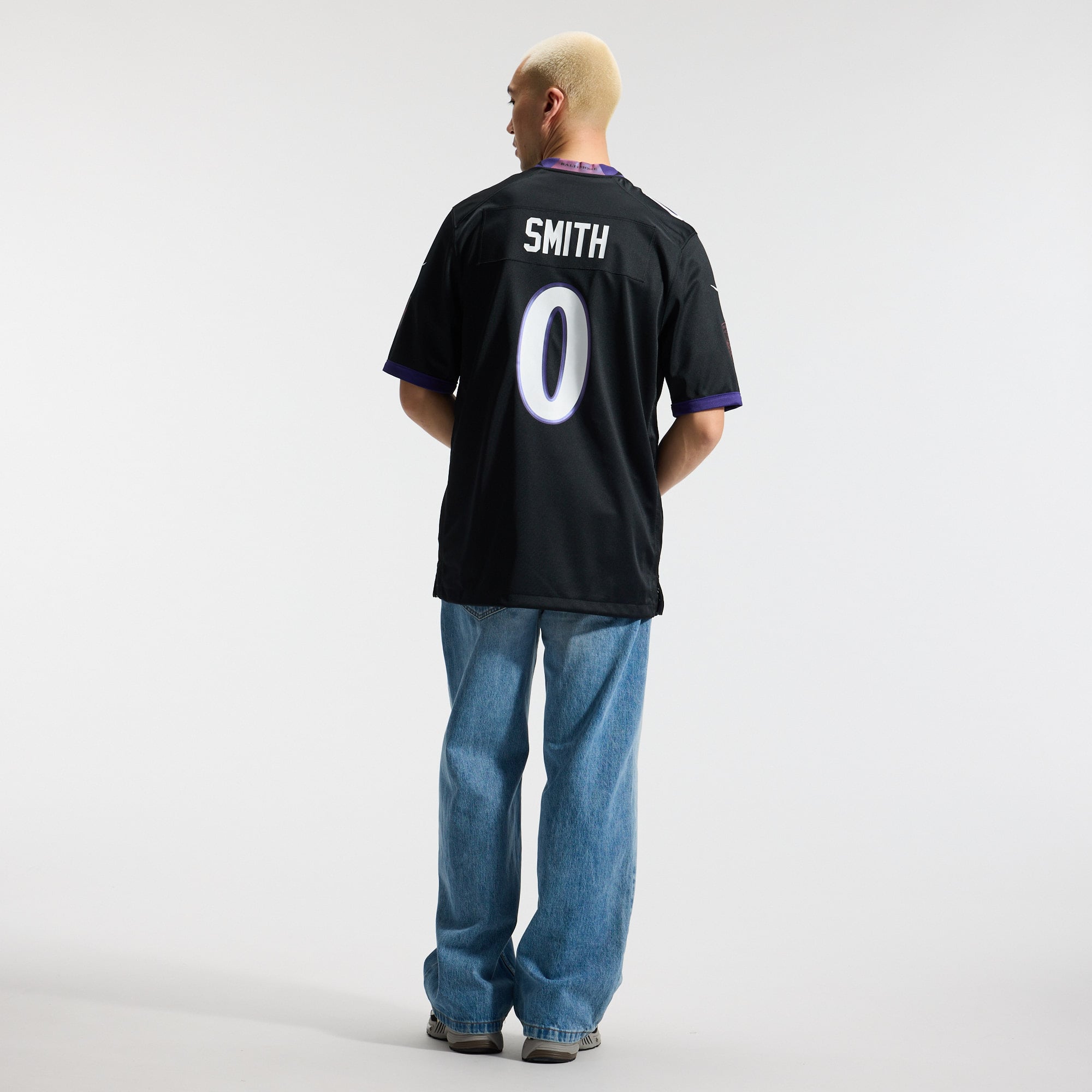 Roquan Smith Baltimore Ravens Game Jersey - Black - Image 7