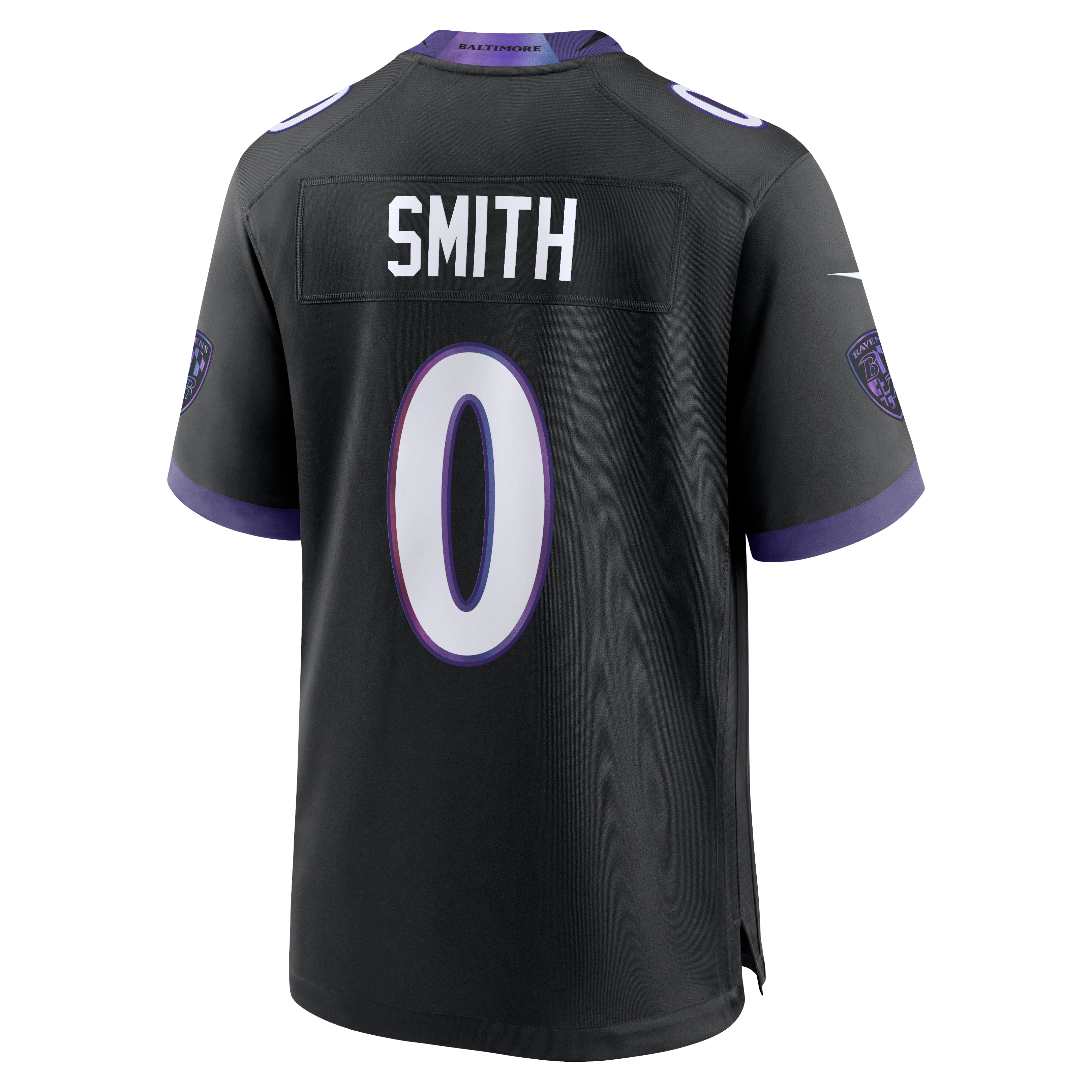 Roquan Smith Baltimore Ravens Game Jersey - Black - Image 9