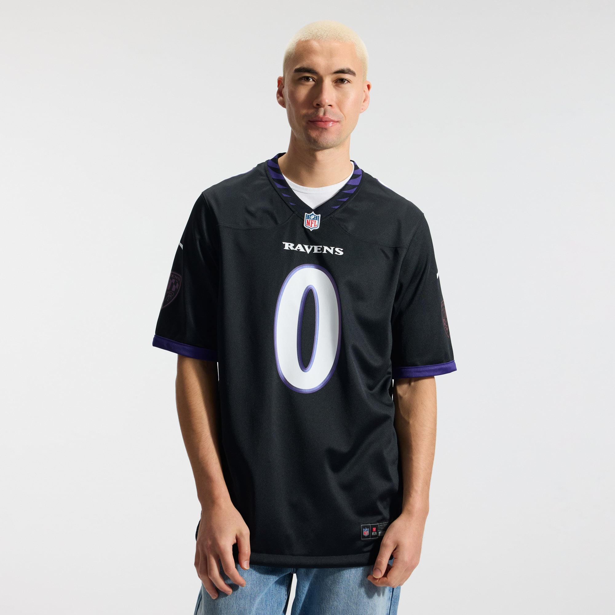 Roquan Smith Baltimore Ravens Game Jersey - Black - Image 4