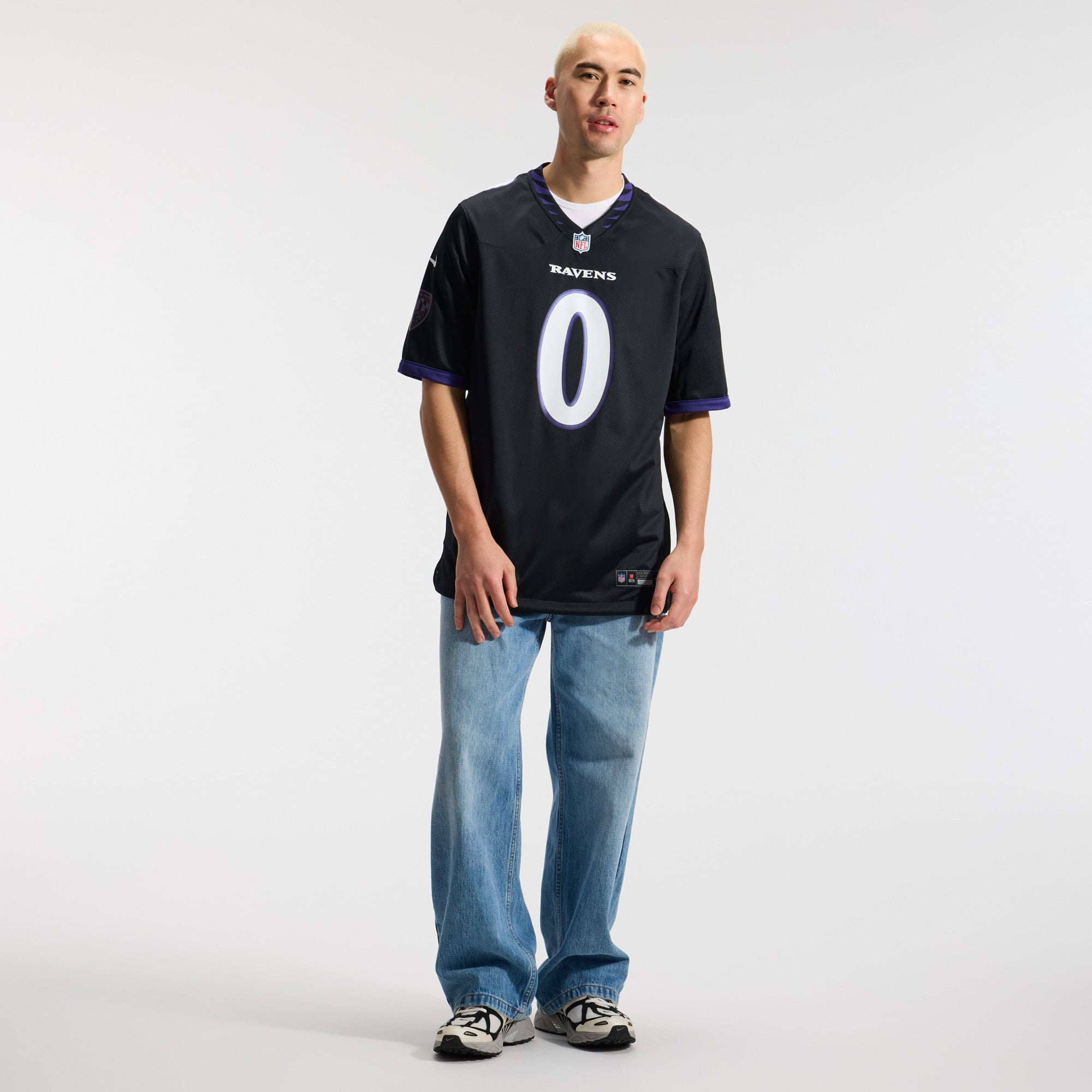 Roquan Smith Baltimore Ravens Game Jersey - Black - Image 6