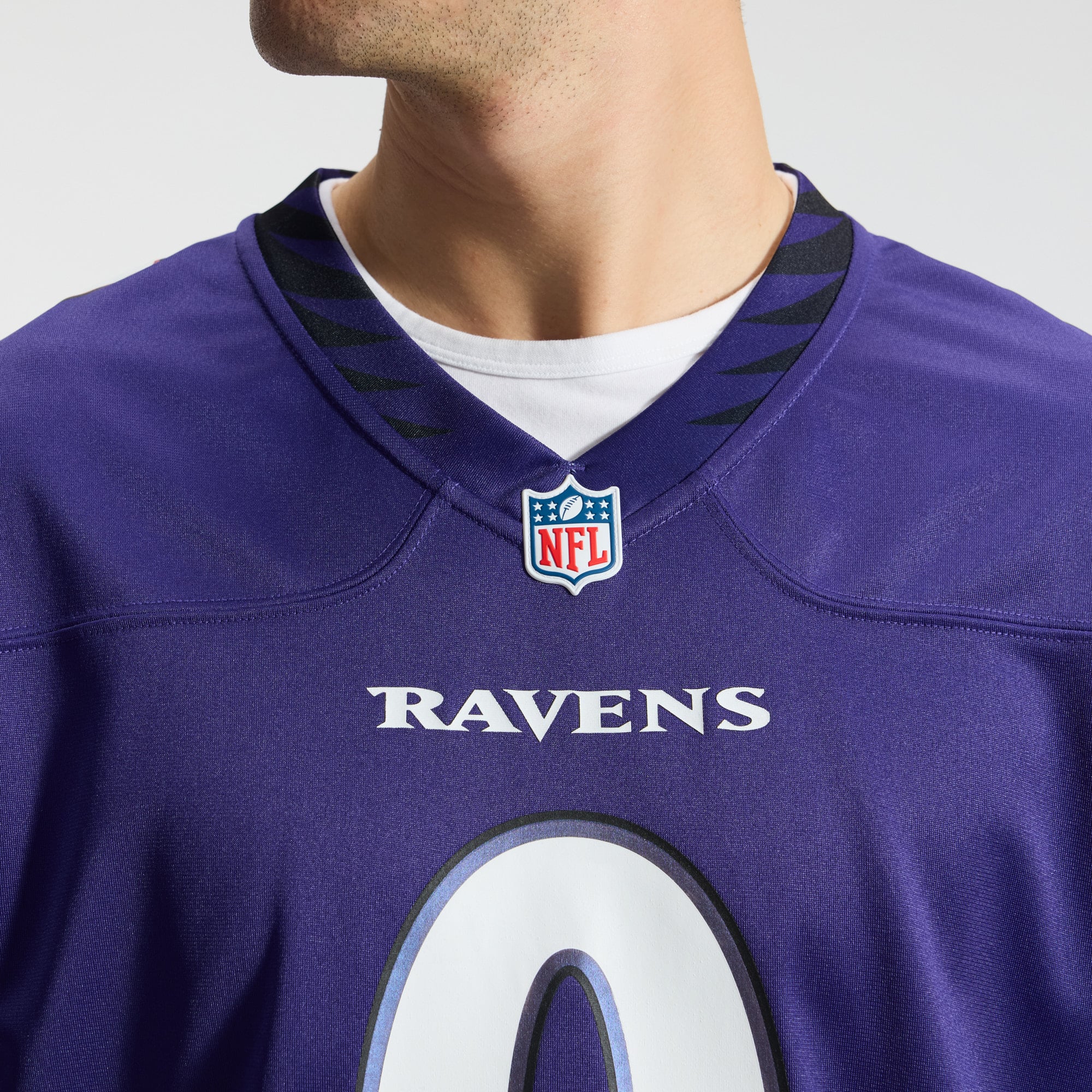 Roquan Smith Baltimore Ravens Team Game Jersey - Purple - Image 10