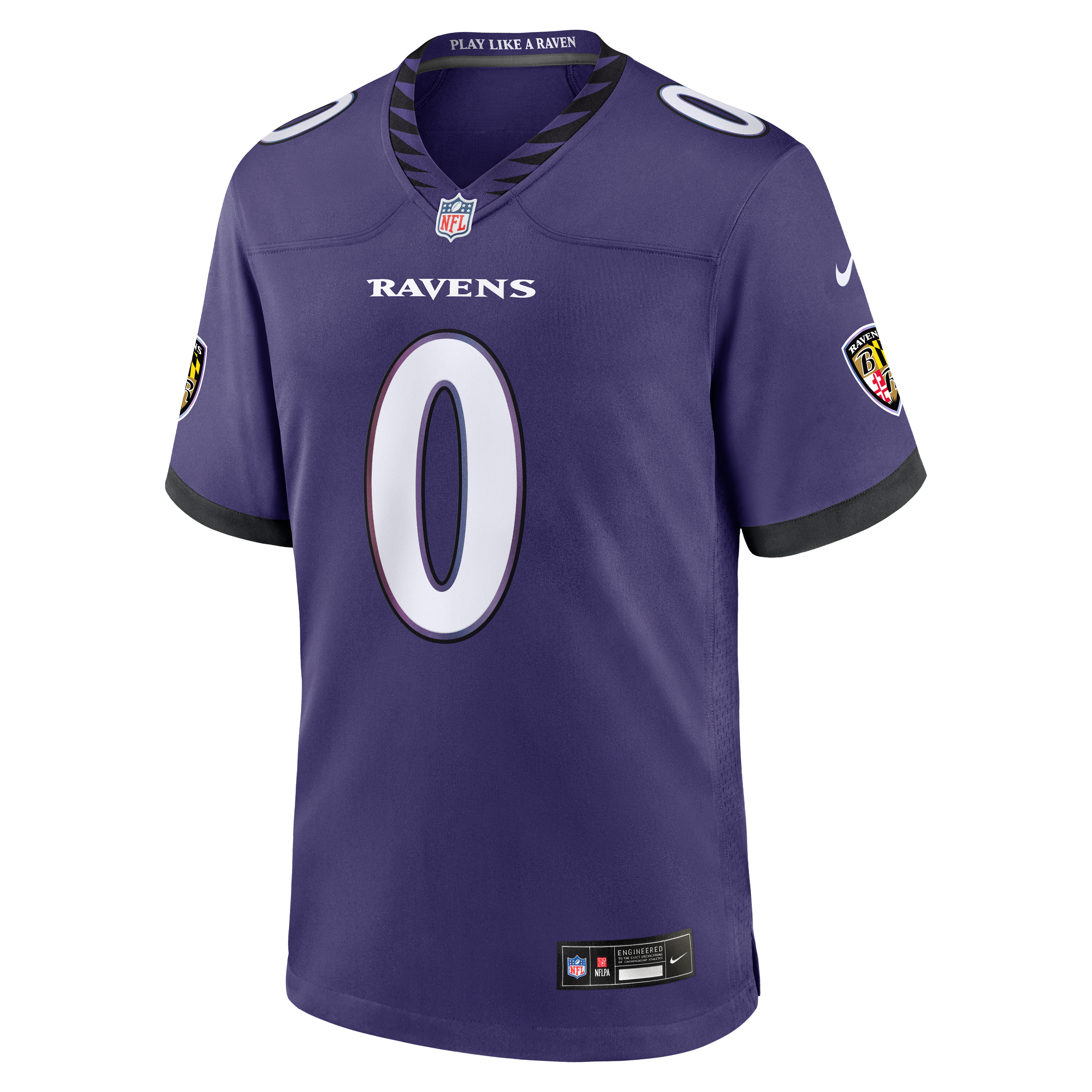 Roquan Smith Baltimore Ravens Team Game Jersey - Purple - Image 7