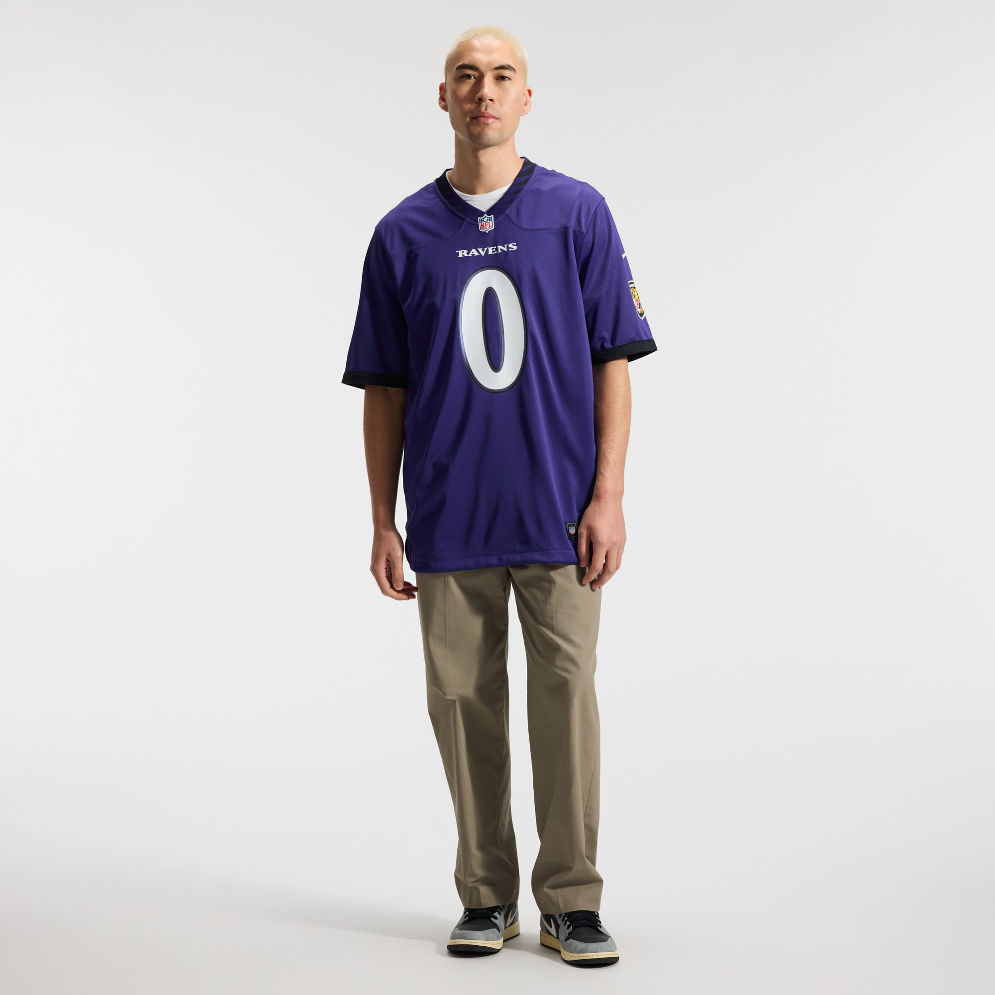 Roquan Smith Baltimore Ravens Team Game Jersey - Purple - Image 5
