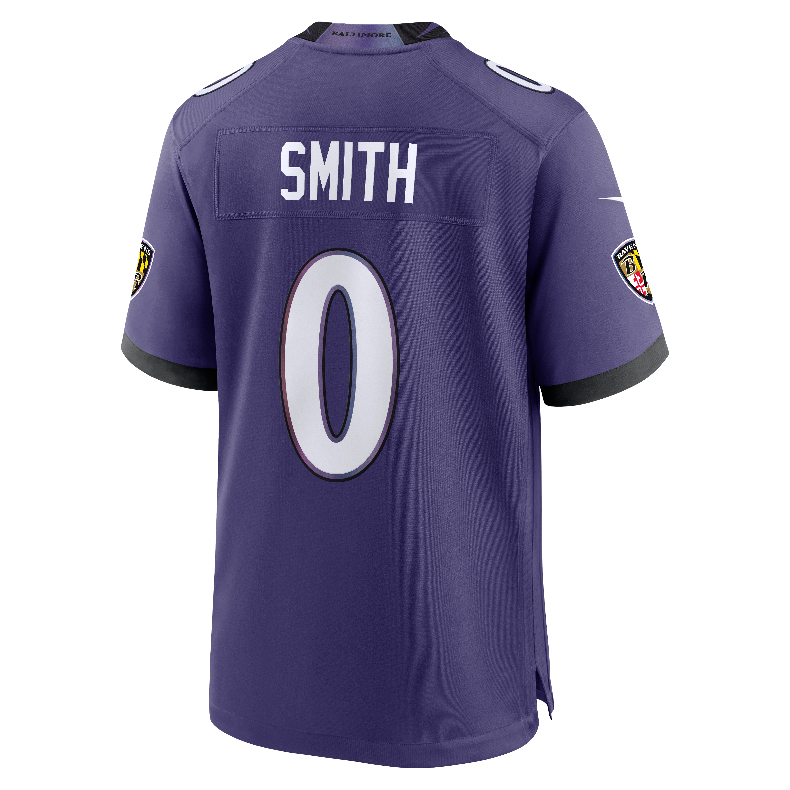 Roquan Smith Baltimore Ravens Team Game Jersey - Purple - Image 8