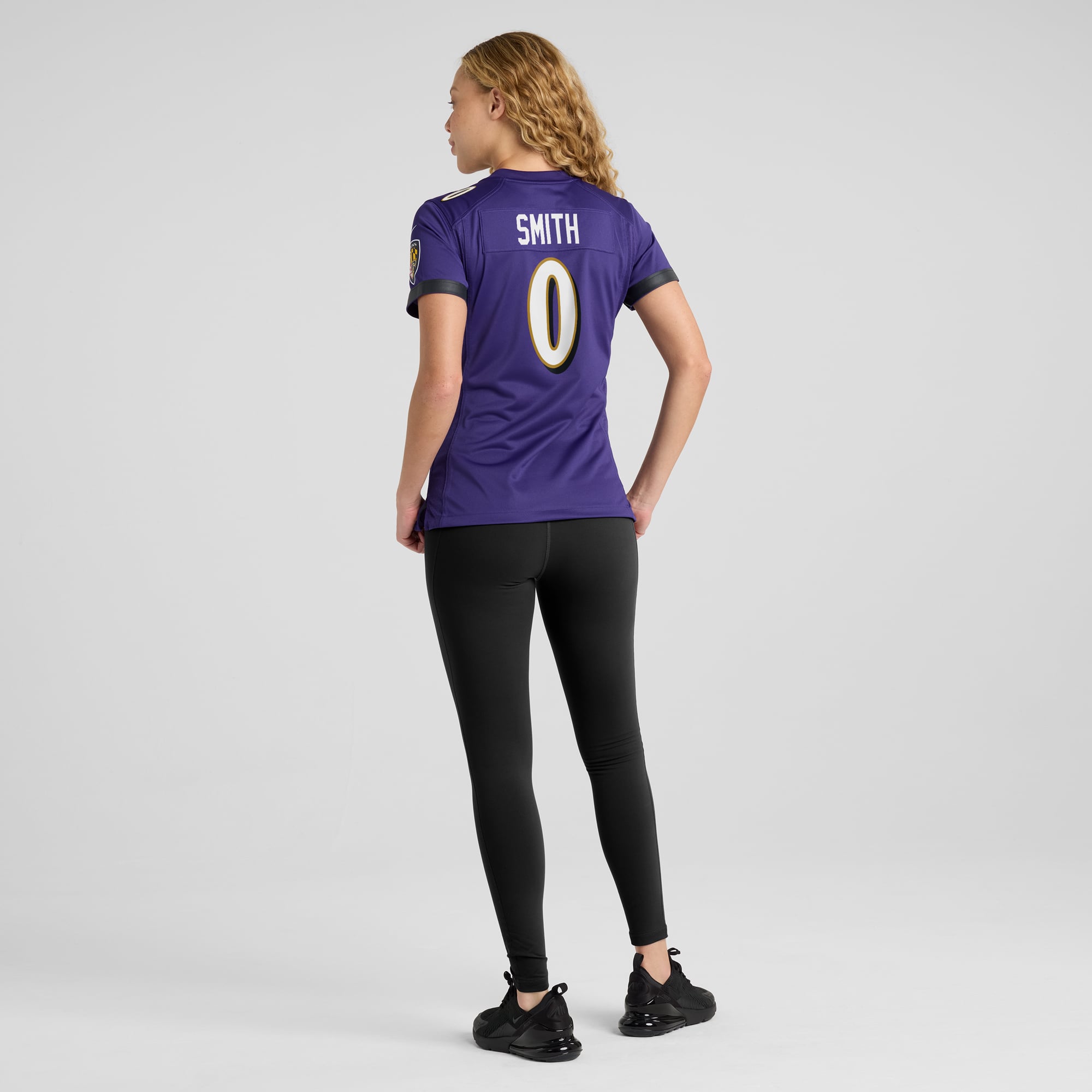 Roquan Smith Baltimore Ravens Women's Team Game Jersey - Purple - Image 6