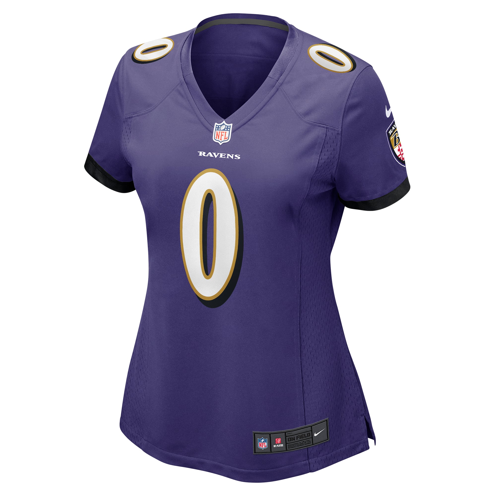 Roquan Smith Baltimore Ravens Women's Team Game Jersey - Purple - Image 3