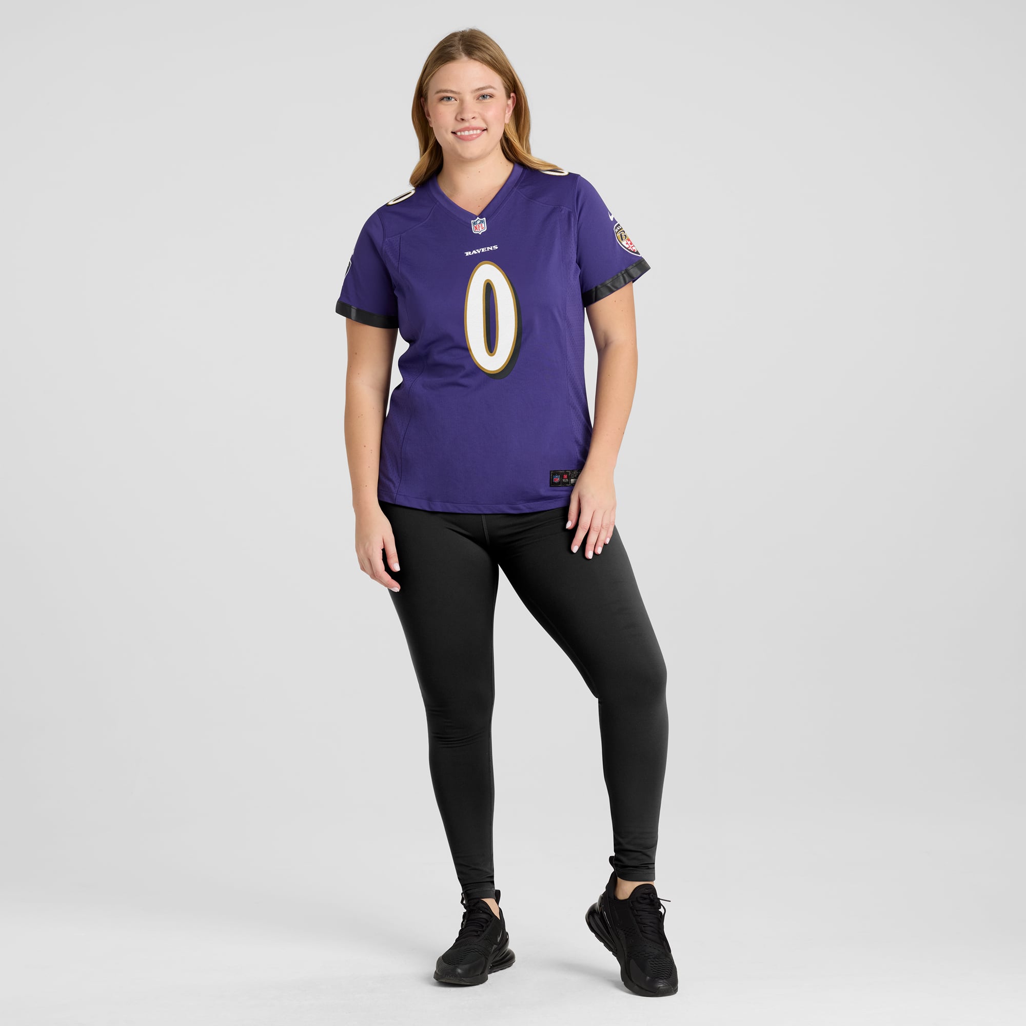 Roquan Smith Baltimore Ravens Women's Team Game Jersey - Purple - Image 7