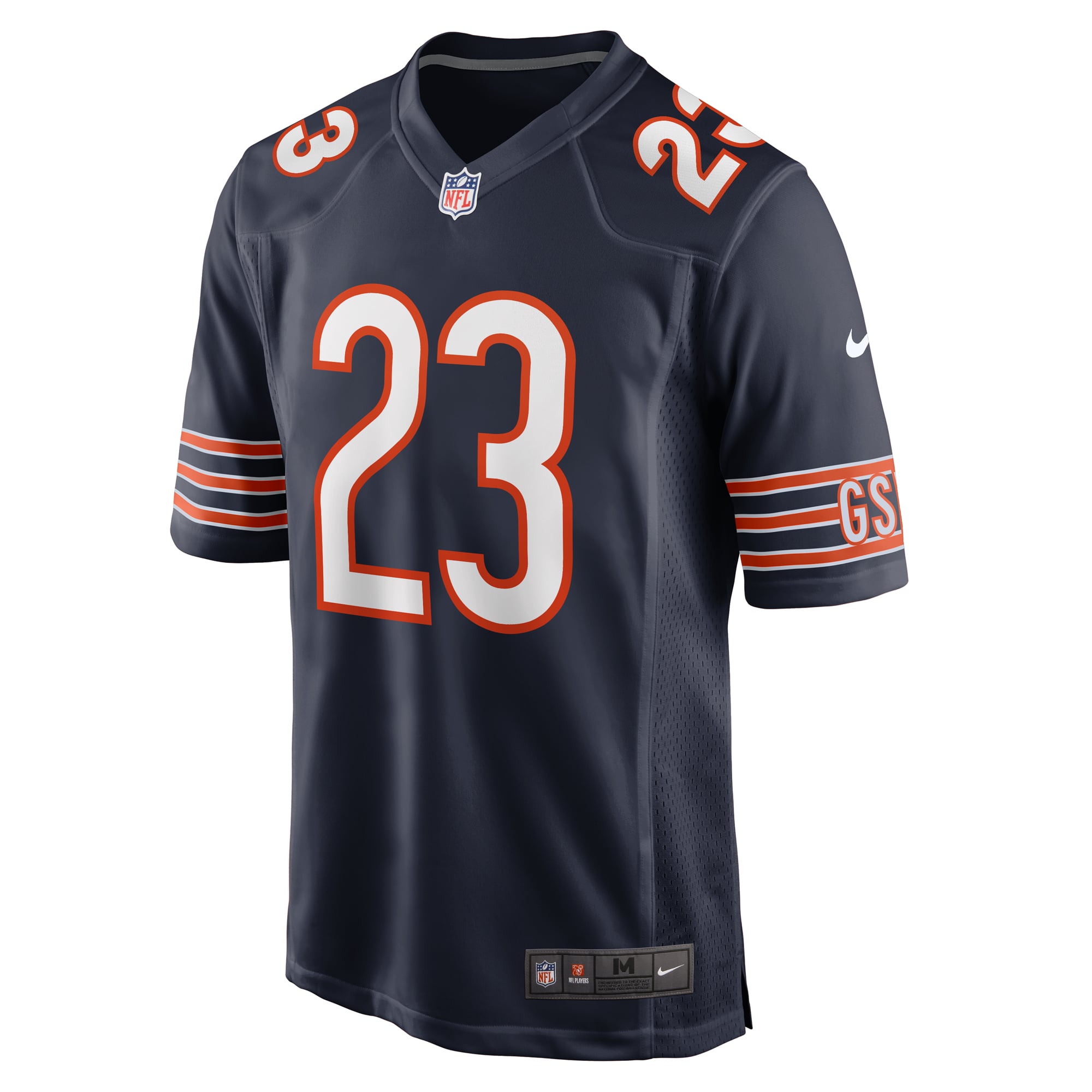 Roschon Johnson Chicago Bears Team Game Jersey - Navy - Image 3