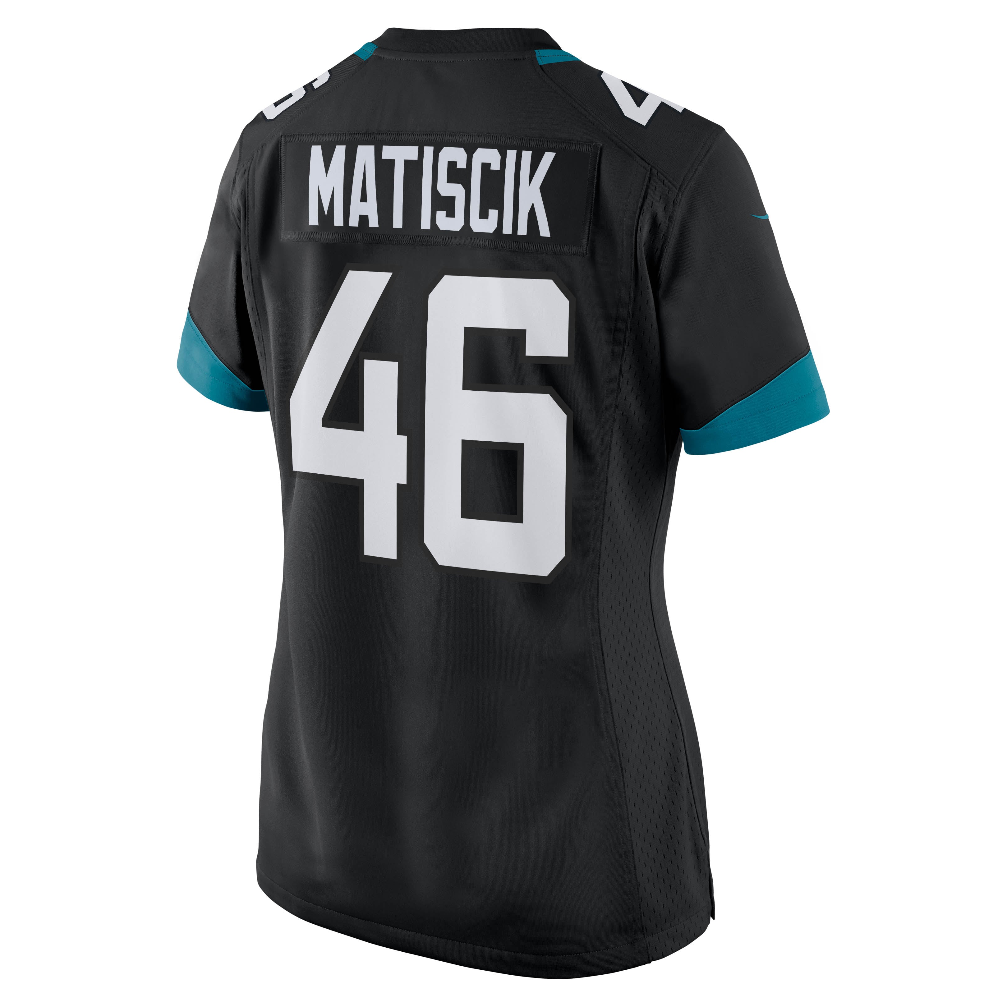 Ross Matiscik Jacksonville Jaguars Women's Game Jersey - Black - Image 4