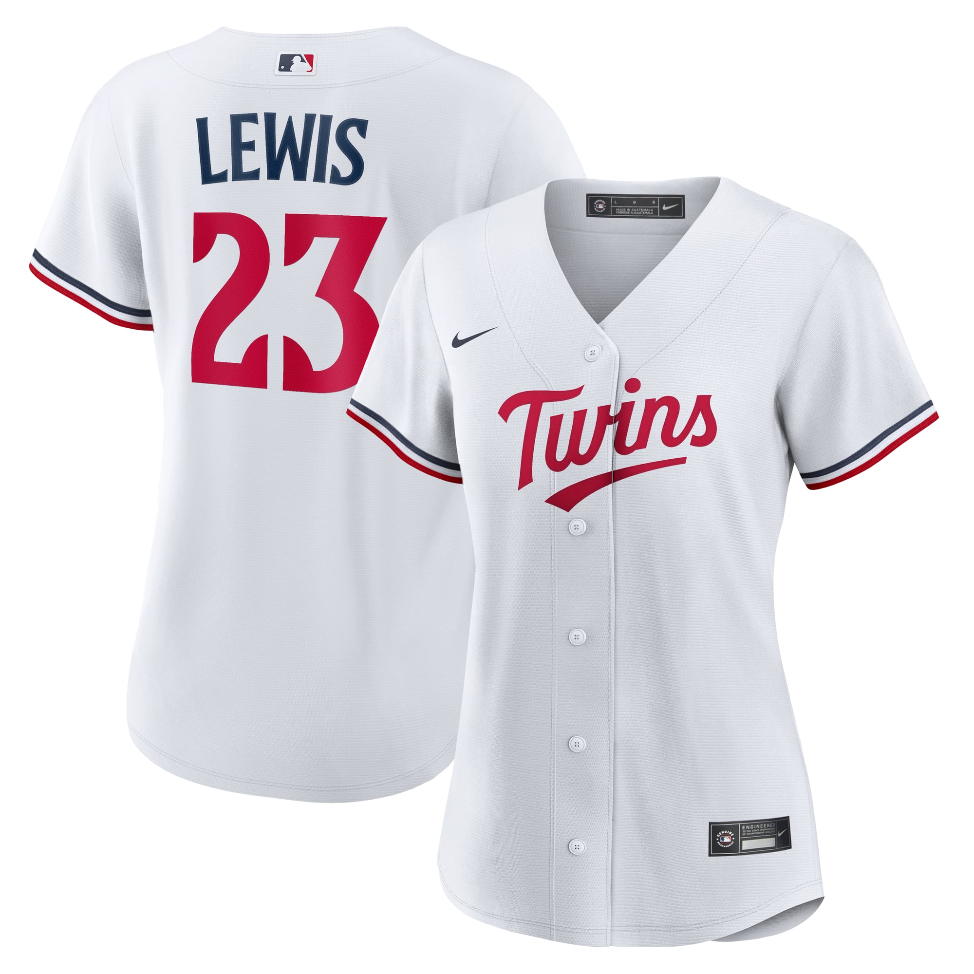 Royce Lewis Minnesota Twins Women's Home Jersey - White - Image 2