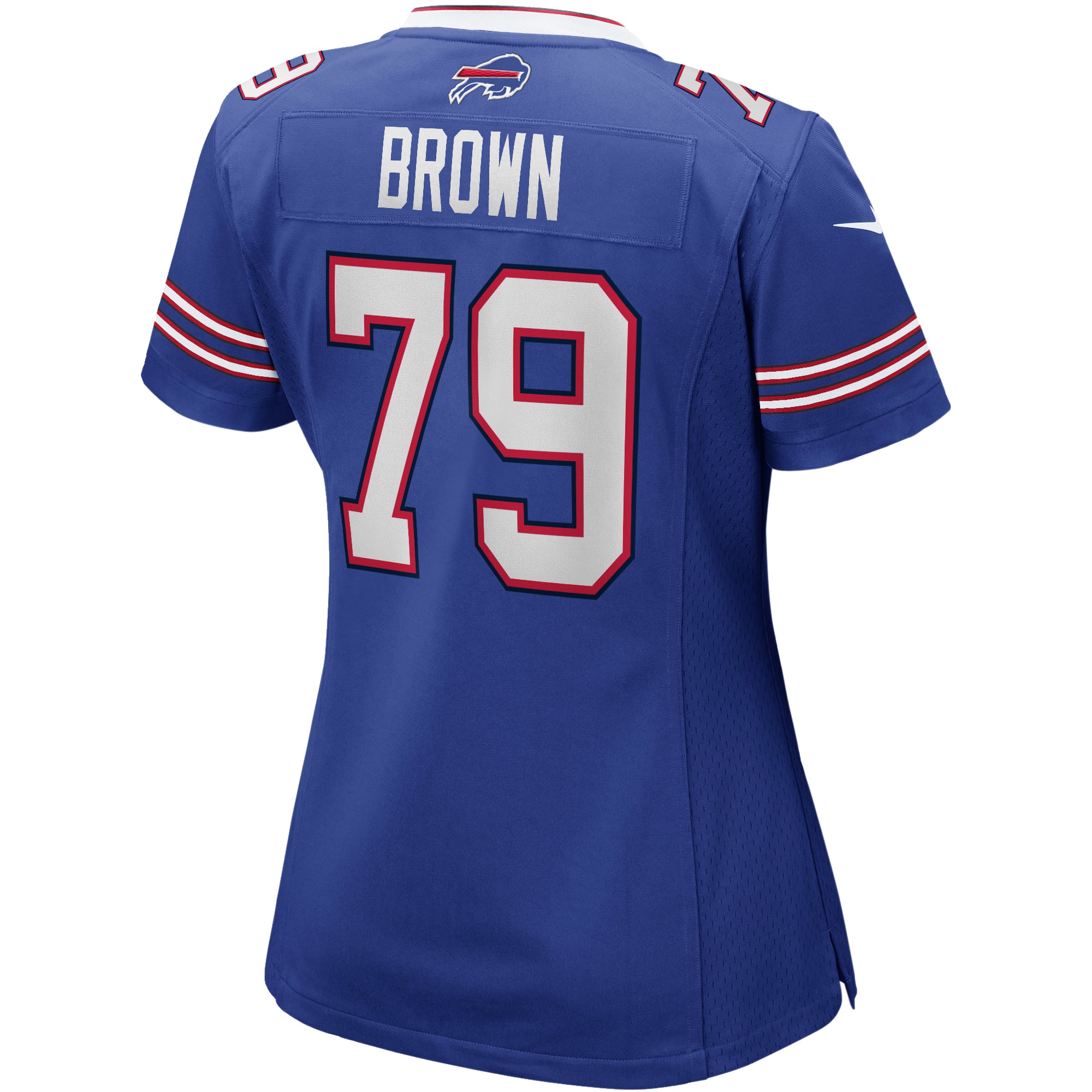 Ruben Brown Buffalo Bills Women's Game Retired Player Jersey - Royal - Image 4
