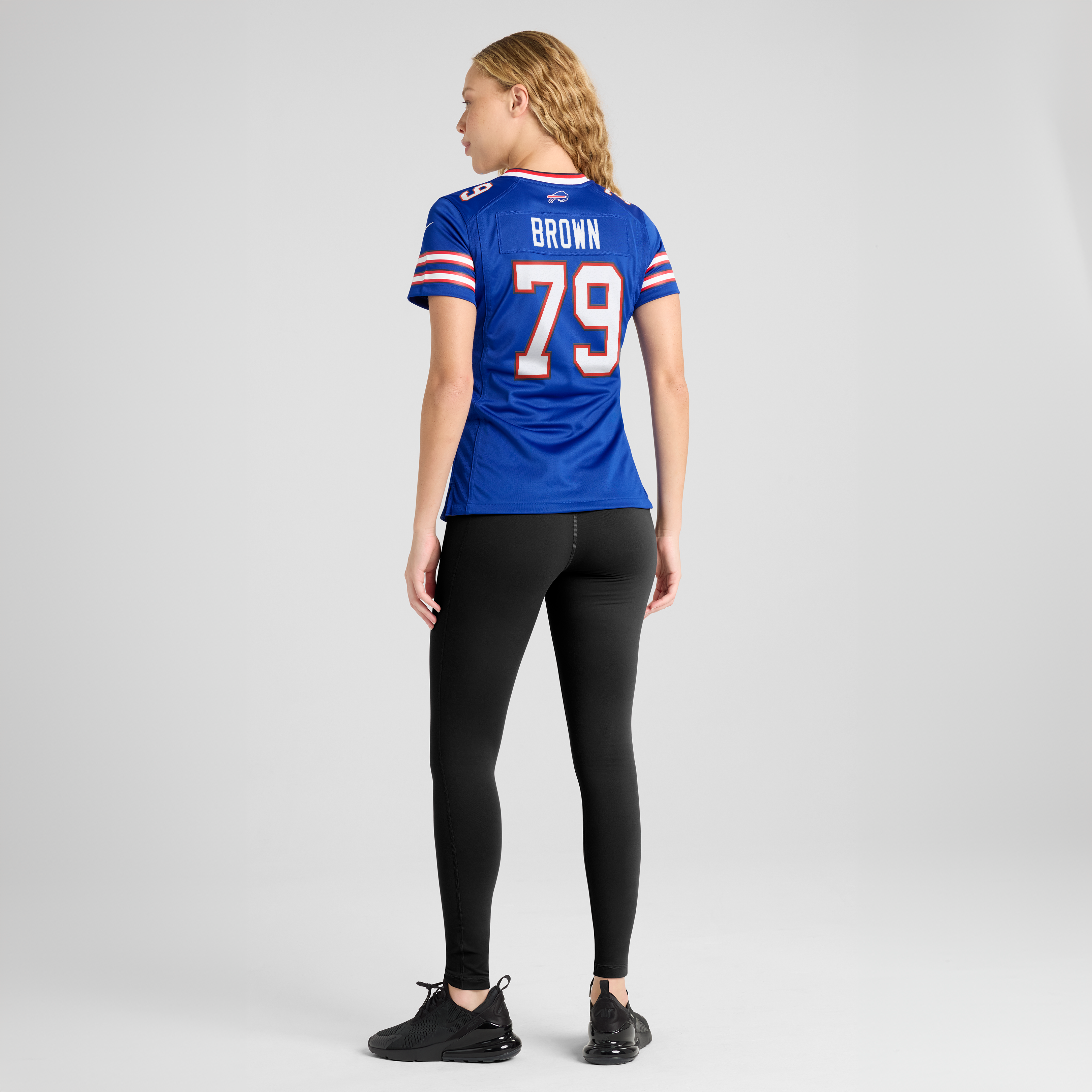 Ruben Brown Buffalo Bills Women's Game Retired Player Jersey - Royal - Image 6