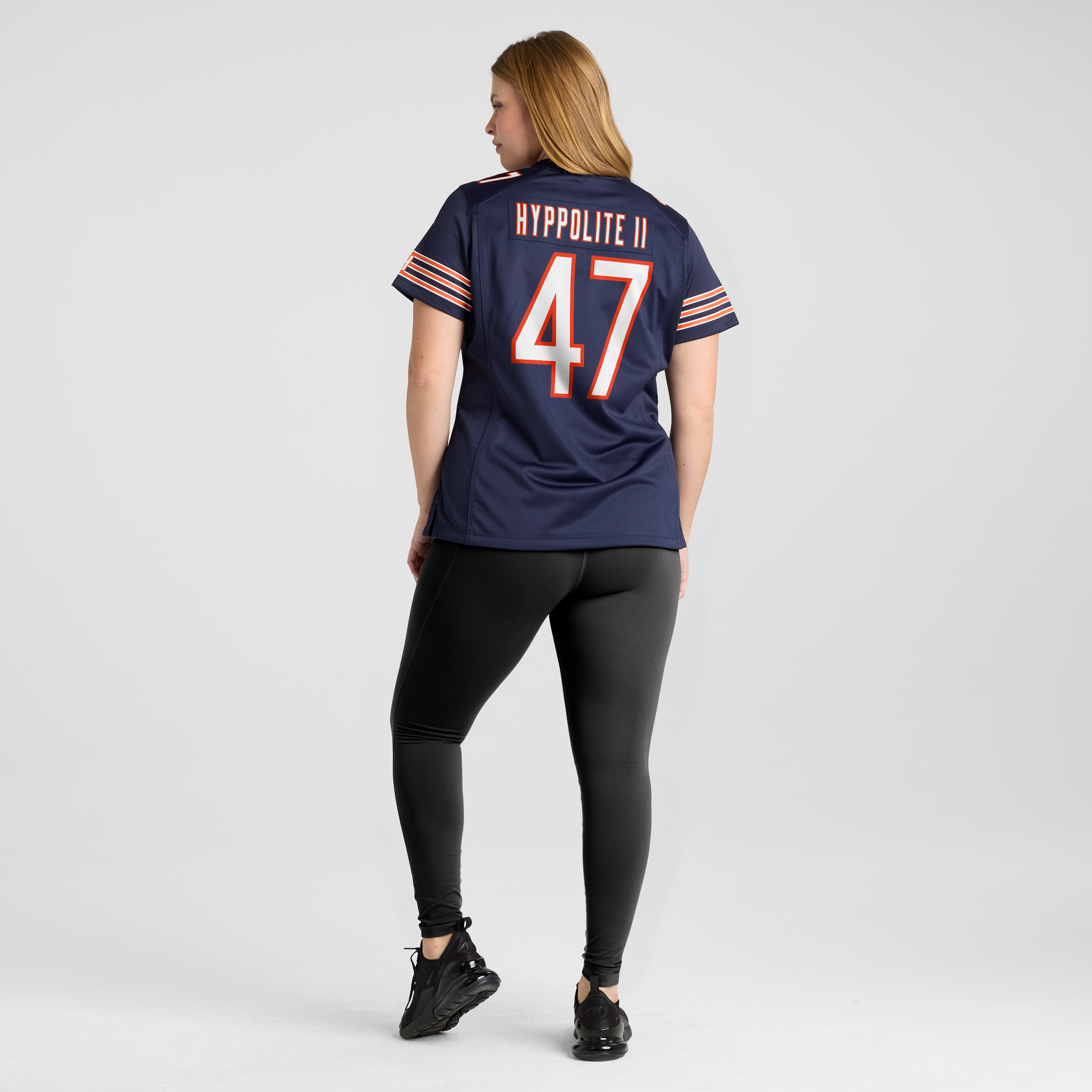 Ruben Hyppolite II Chicago Bears Women's Team Game Jersey - Navy - Image 6