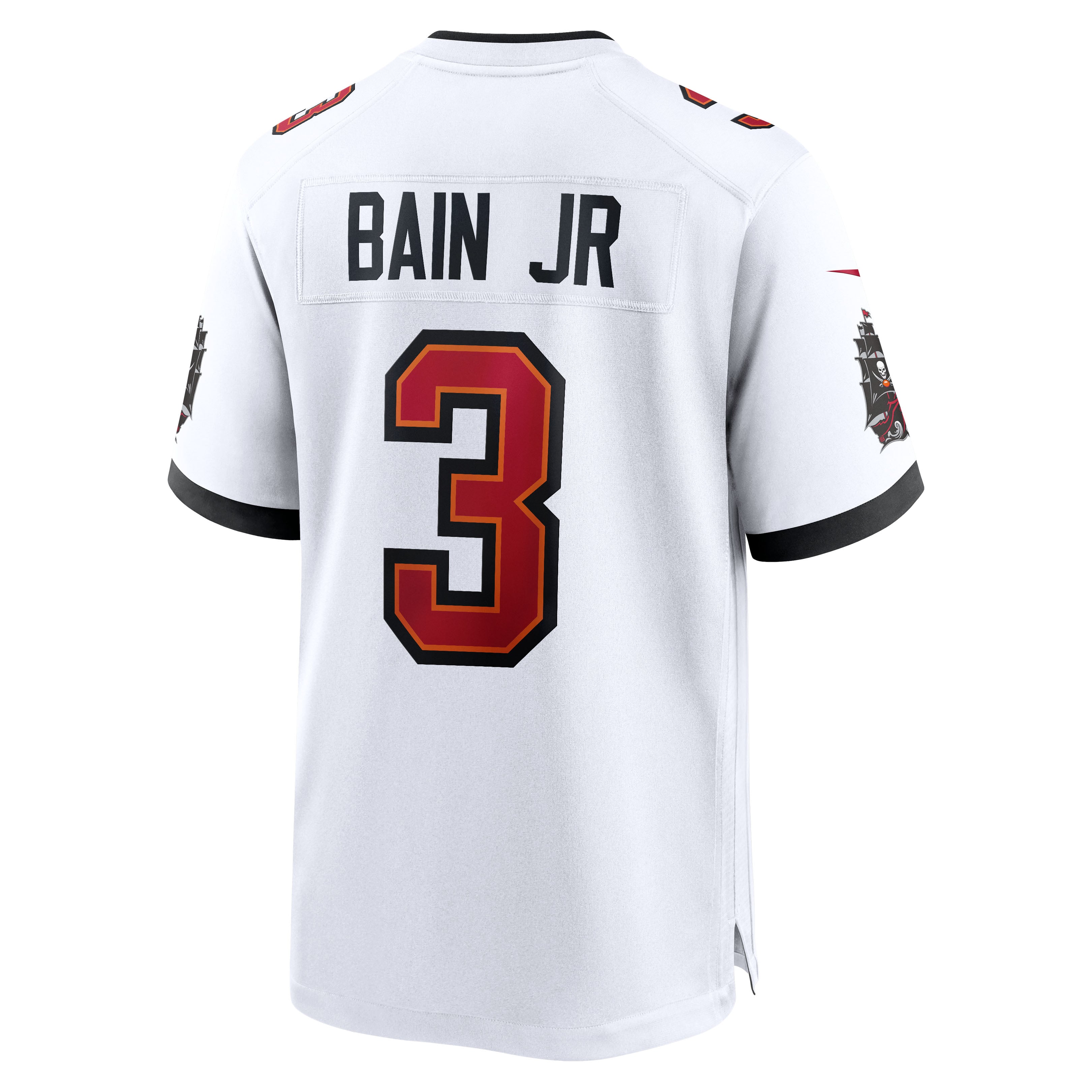 Rueben Bain Jr. Tampa Bay Buccaneers Game Jersey - White - Image 4
