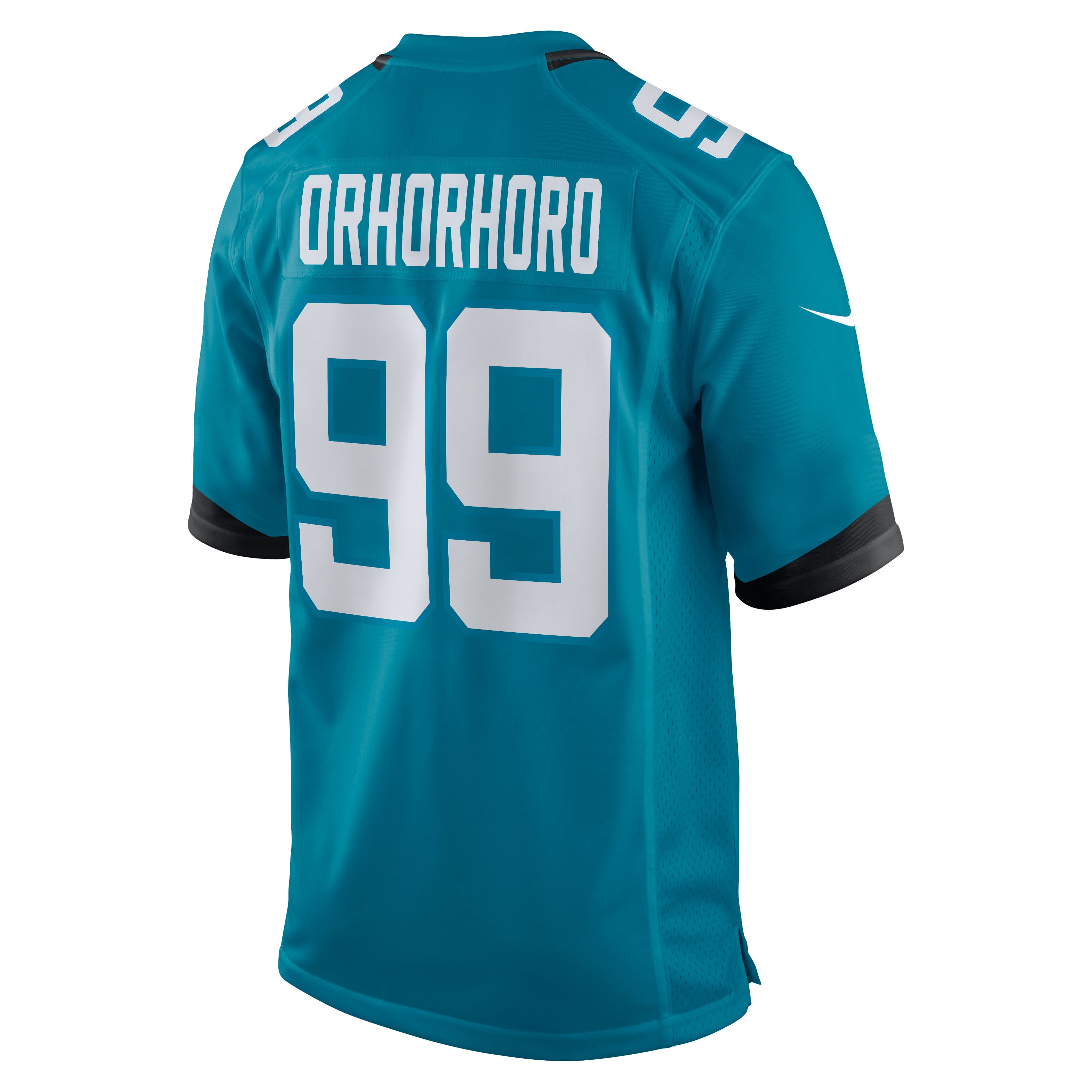 Ruke Orhorhoro Jacksonville Jaguars Team Game Jersey - Teal - Image 4