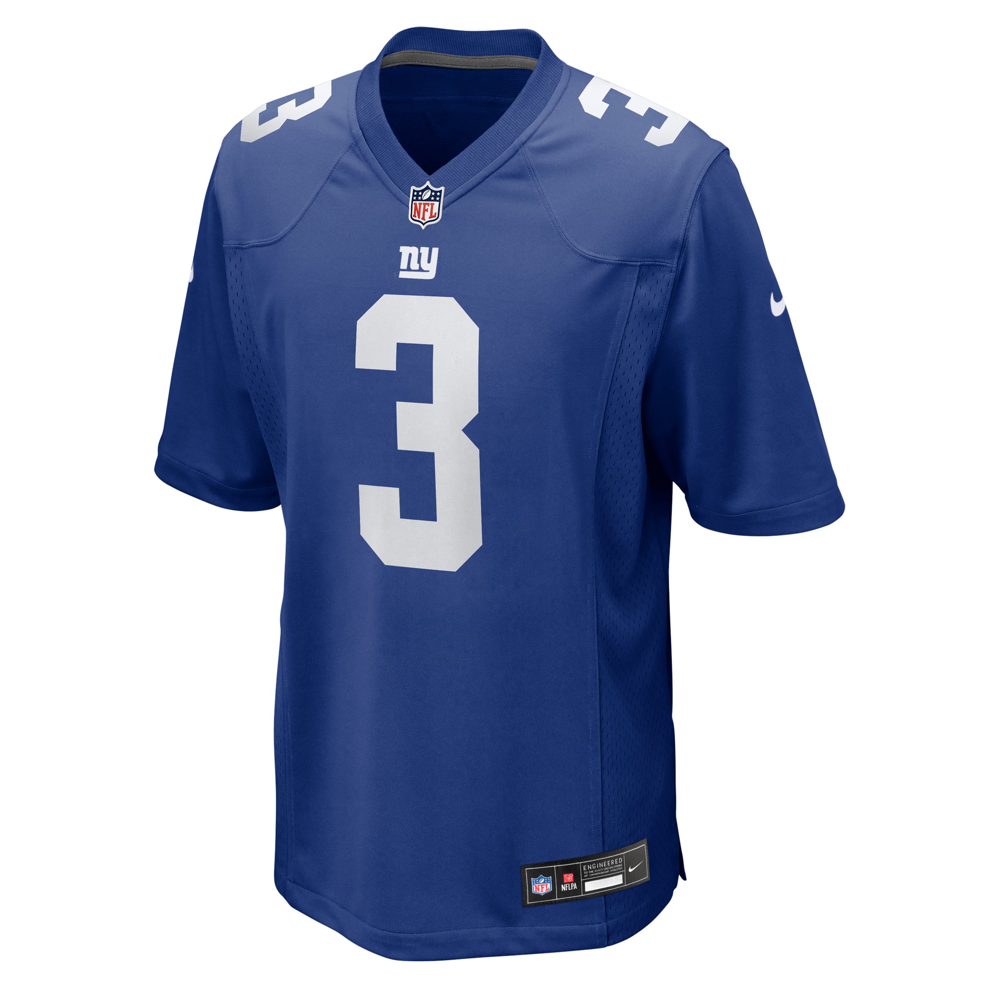 Russell Wilson New York Giants Game Jersey - Royal - Image 3