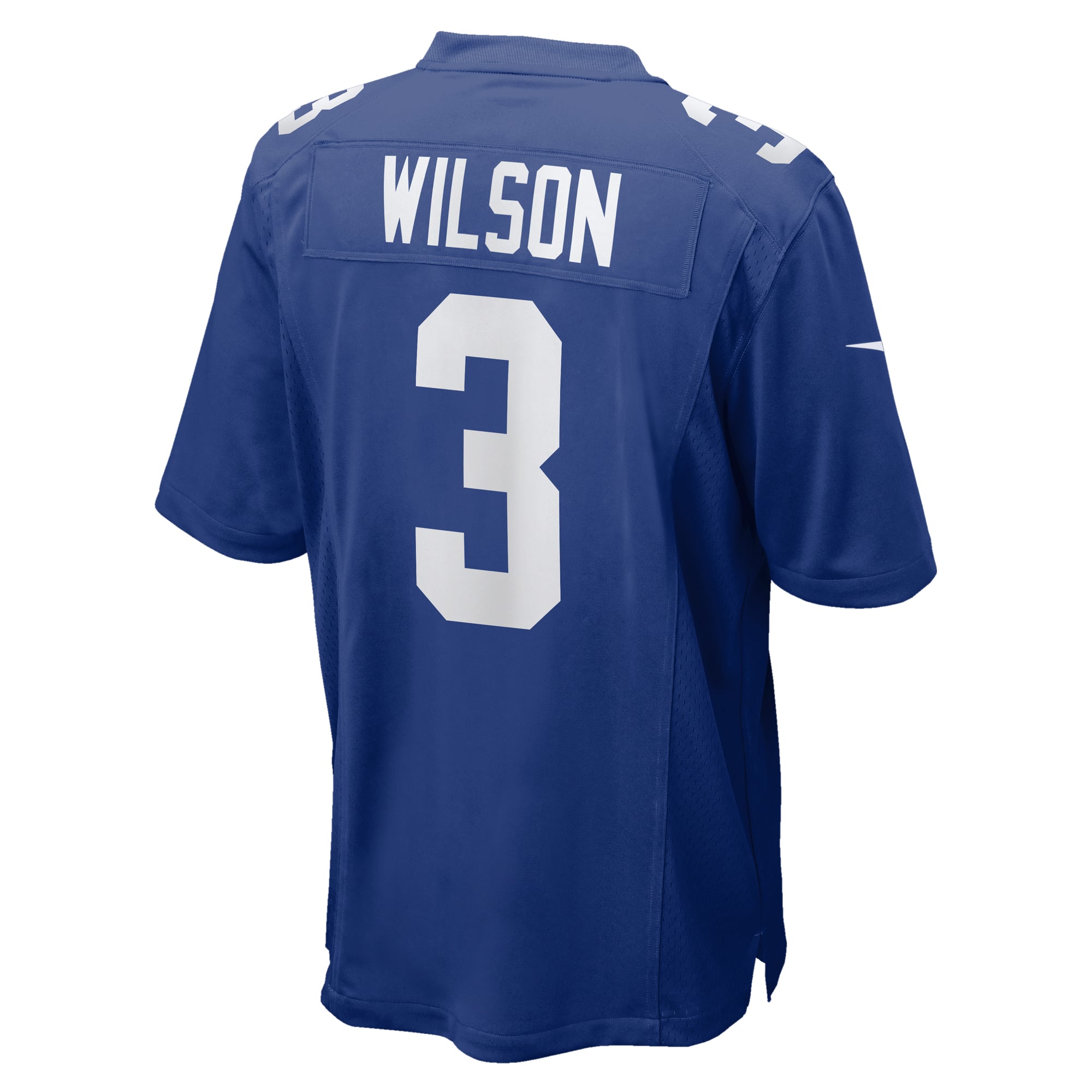 Russell Wilson New York Giants Game Jersey - Royal - Image 4