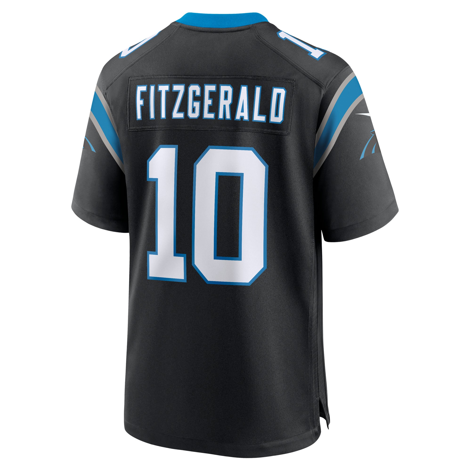 Ryan Fitzgerald Carolina Panthers Team Game Jersey - Black - Image 4