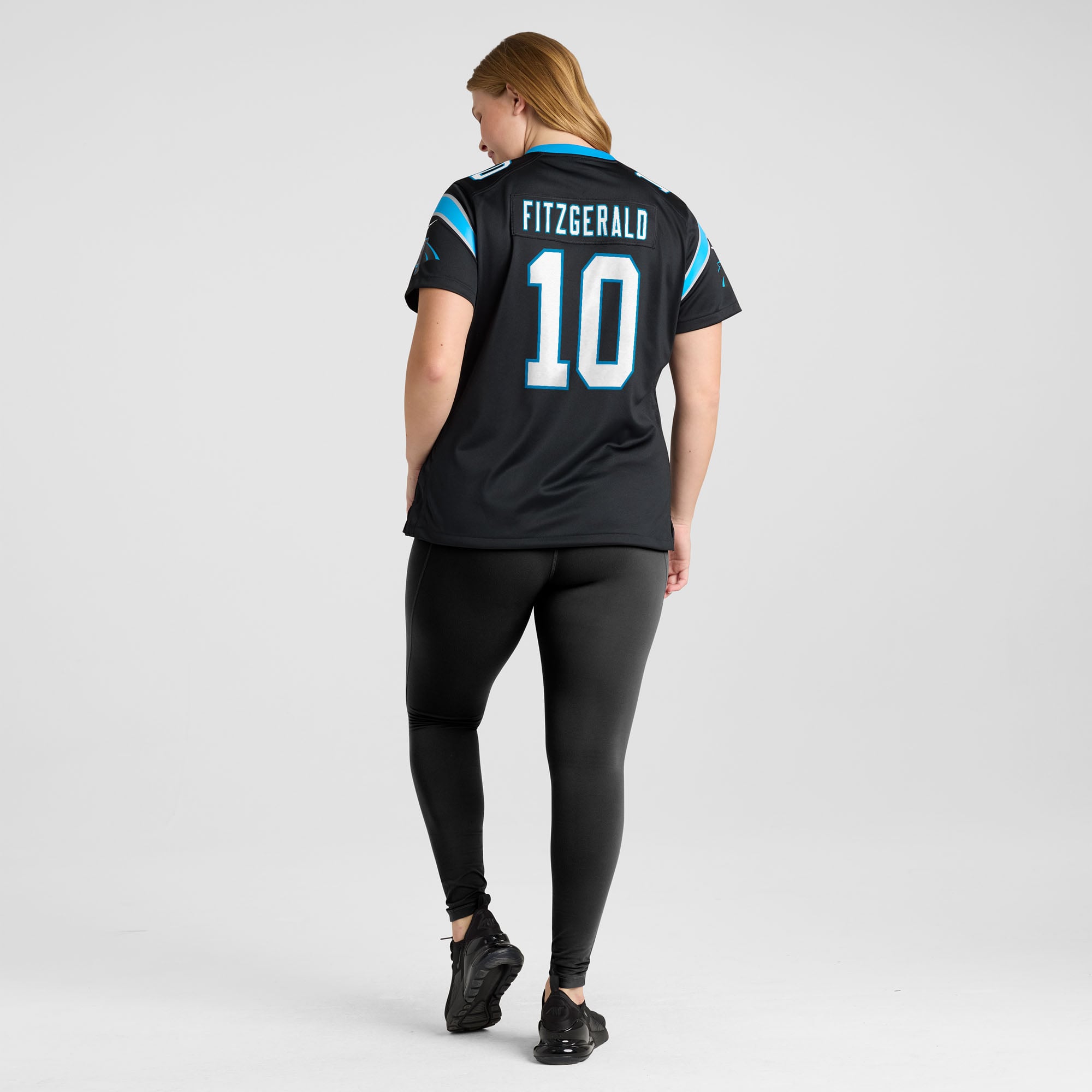 Ryan Fitzgerald Carolina Panthers Women's Team Game Jersey - Black - Image 8