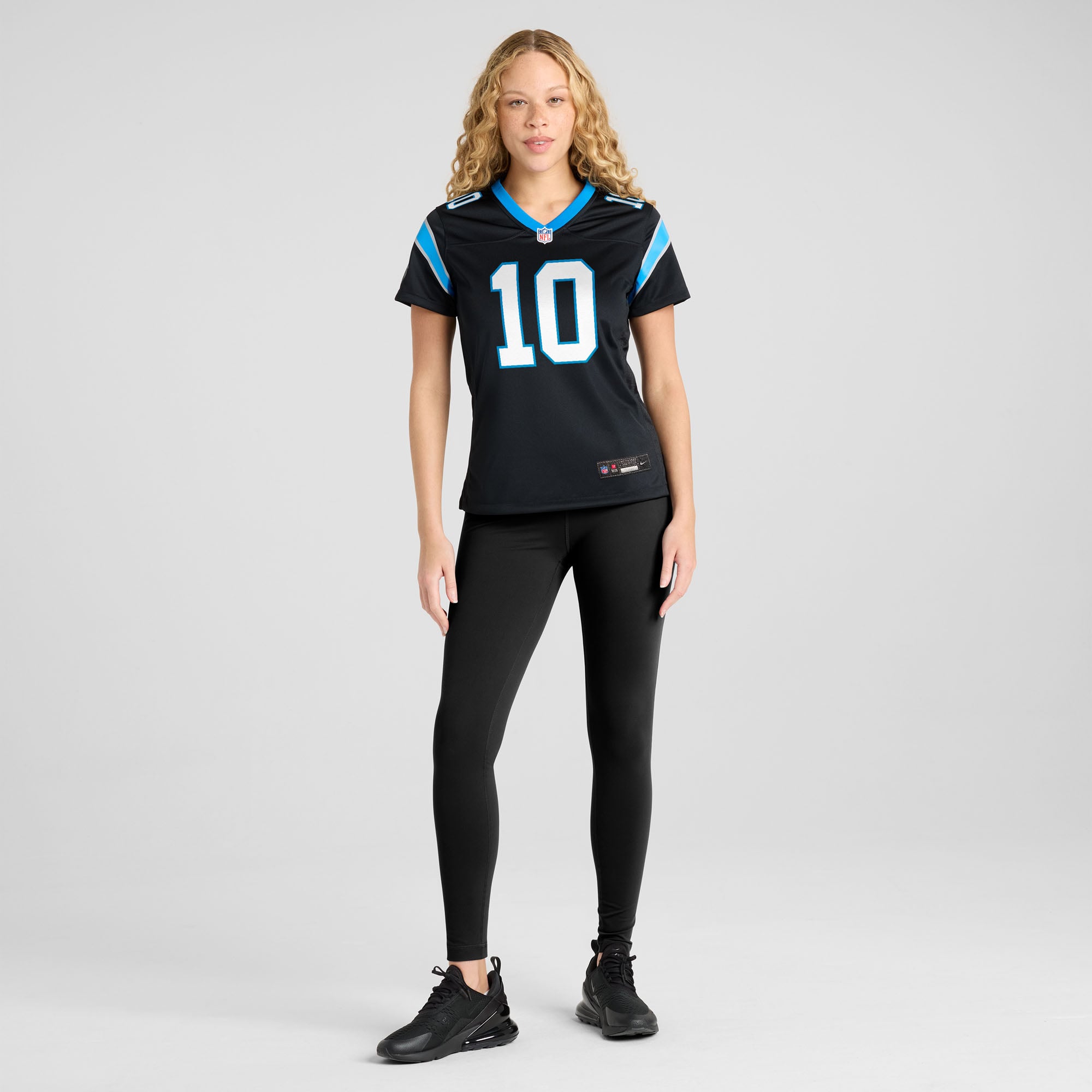 Ryan Fitzgerald Carolina Panthers Women's Team Game Jersey - Black - Image 5