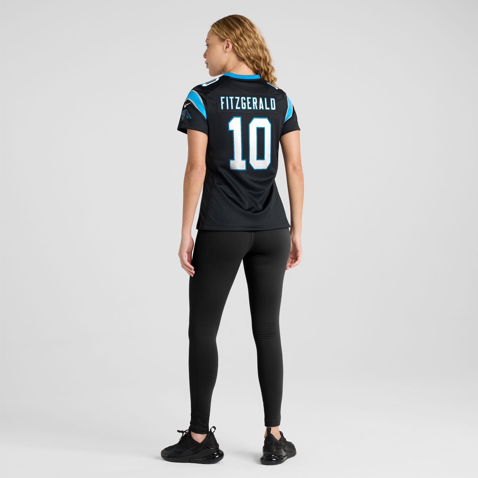 Ryan Fitzgerald Carolina Panthers Women's Team Game Jersey - Black - Image 6