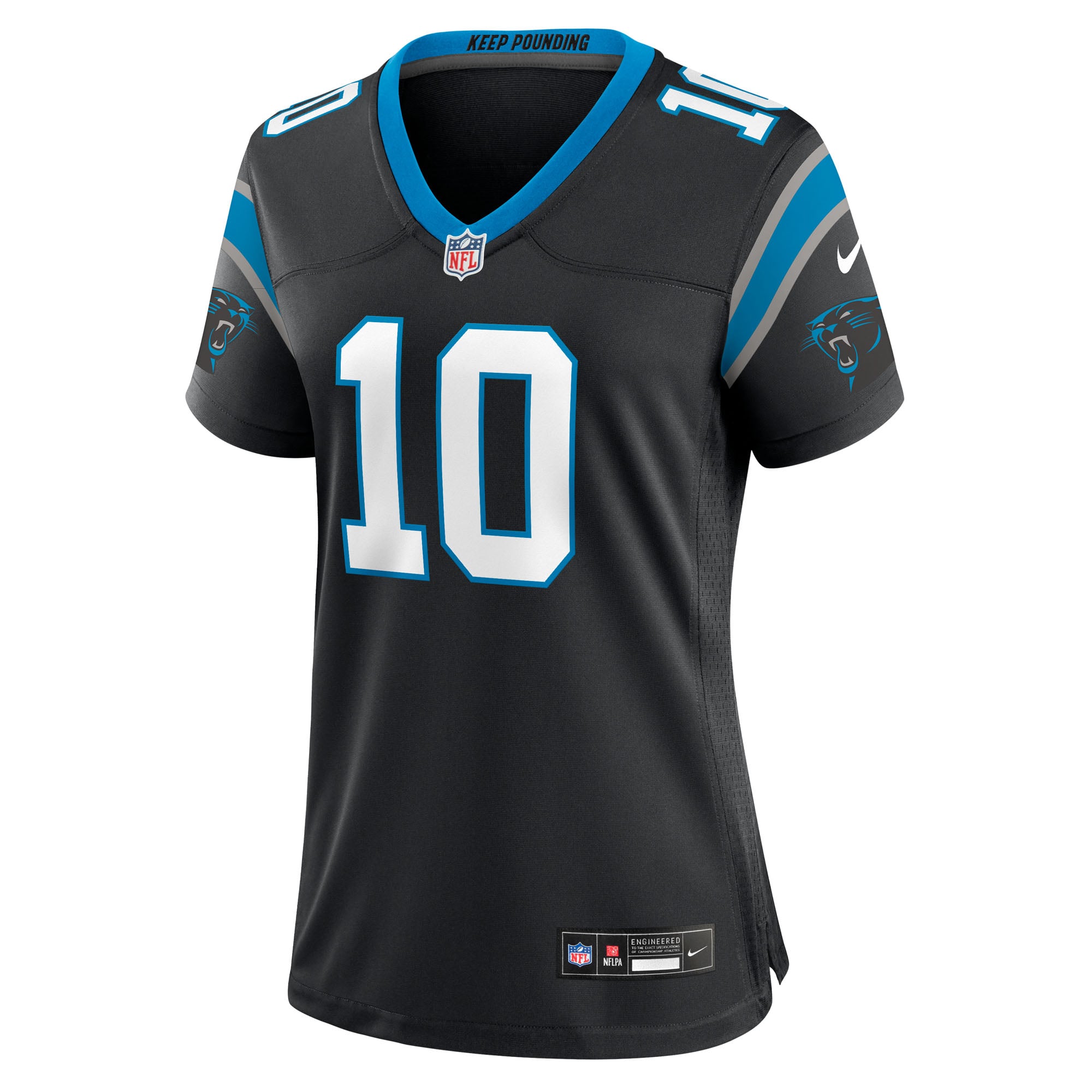 Ryan Fitzgerald Carolina Panthers Women's Team Game Jersey - Black - Image 3