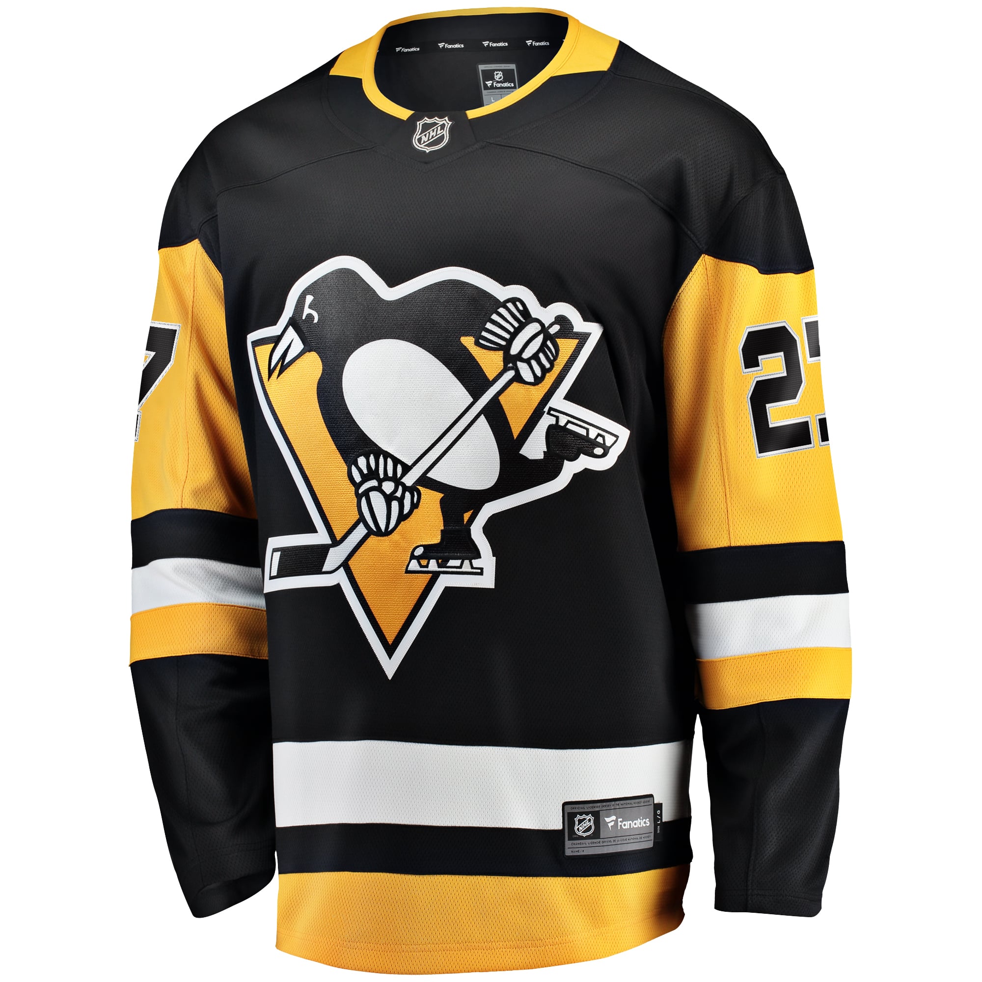 Ryan Graves Pittsburgh Penguins Home Breakaway Jersey - Black - Image 3