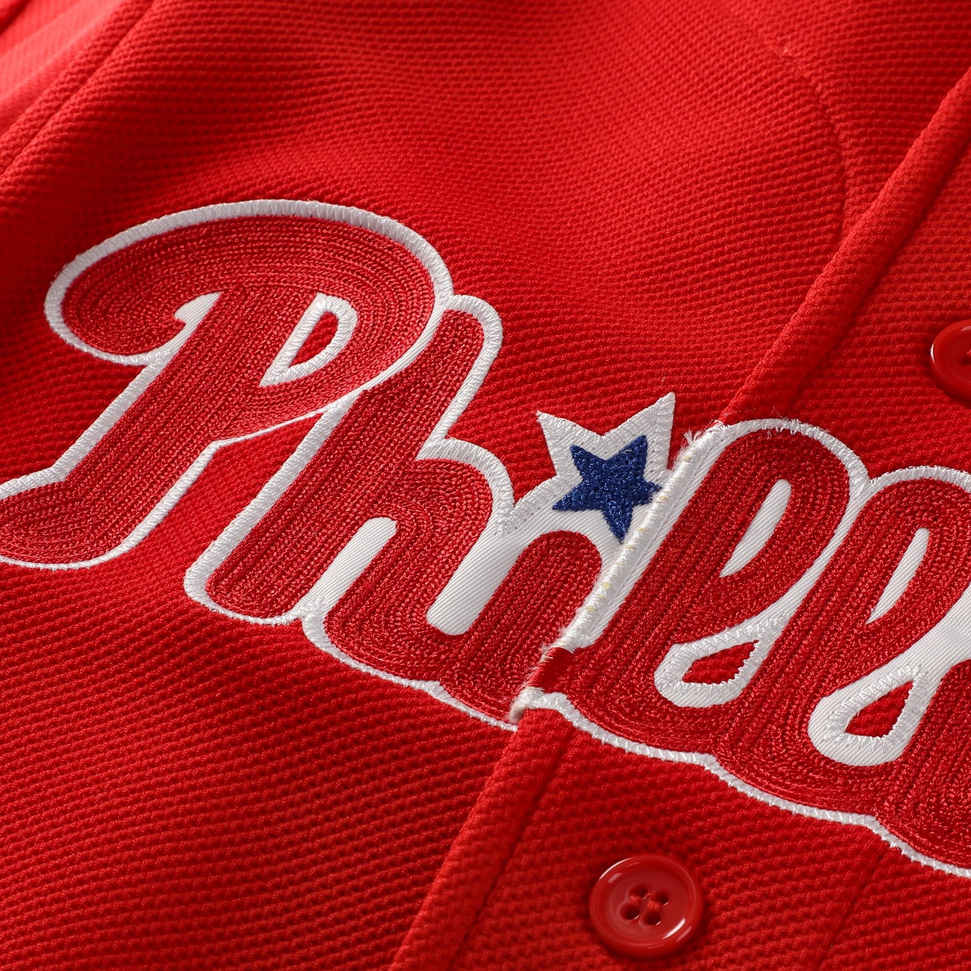 Ryan Howard Philadelphia Phillies Cooperstown Collection Batting Practice Jersey – Red - Image 5